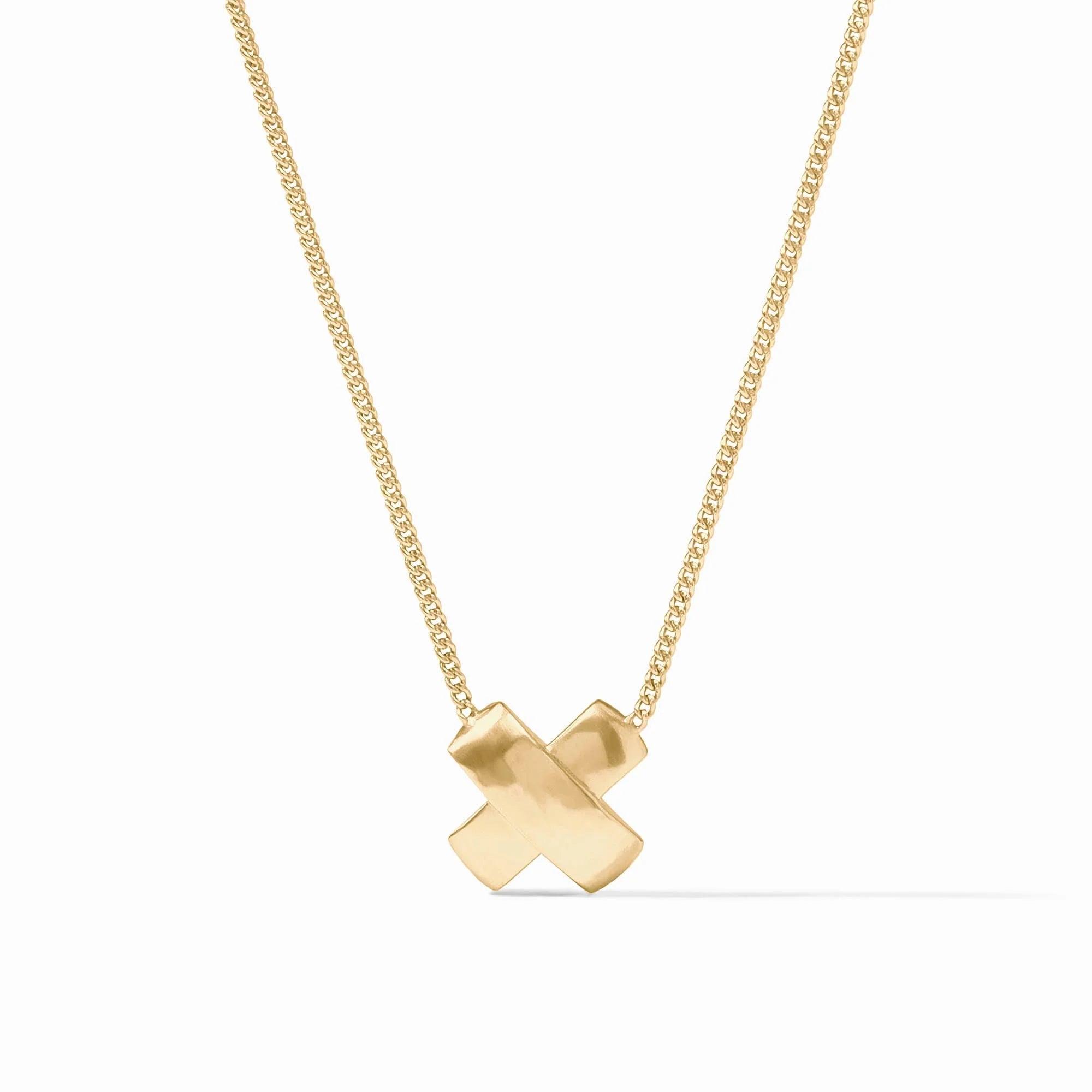 Catalina X Gold Necklace