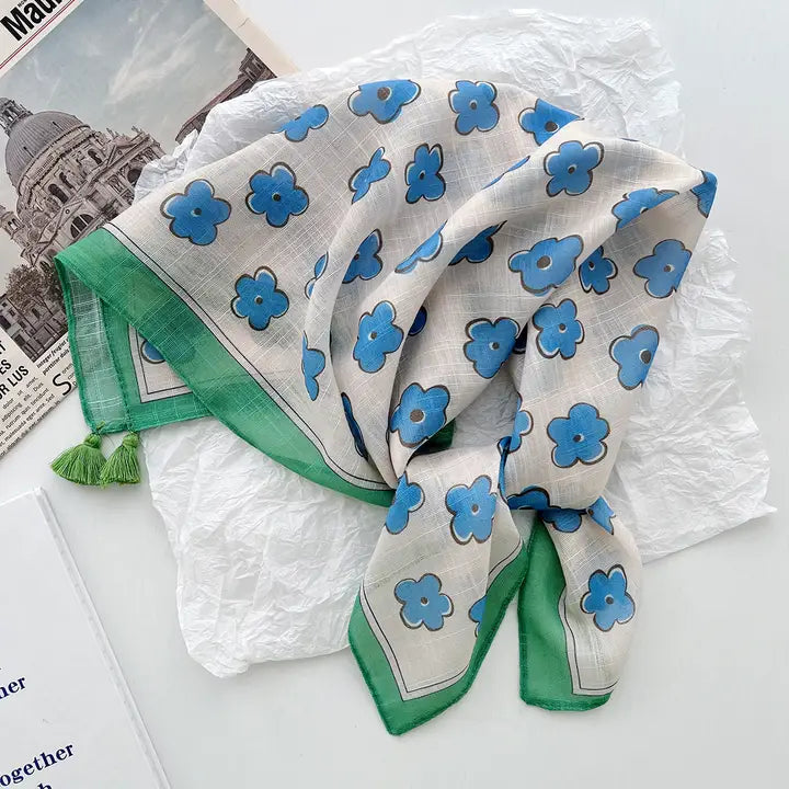 Cherry & Floral Bandana-Assorted