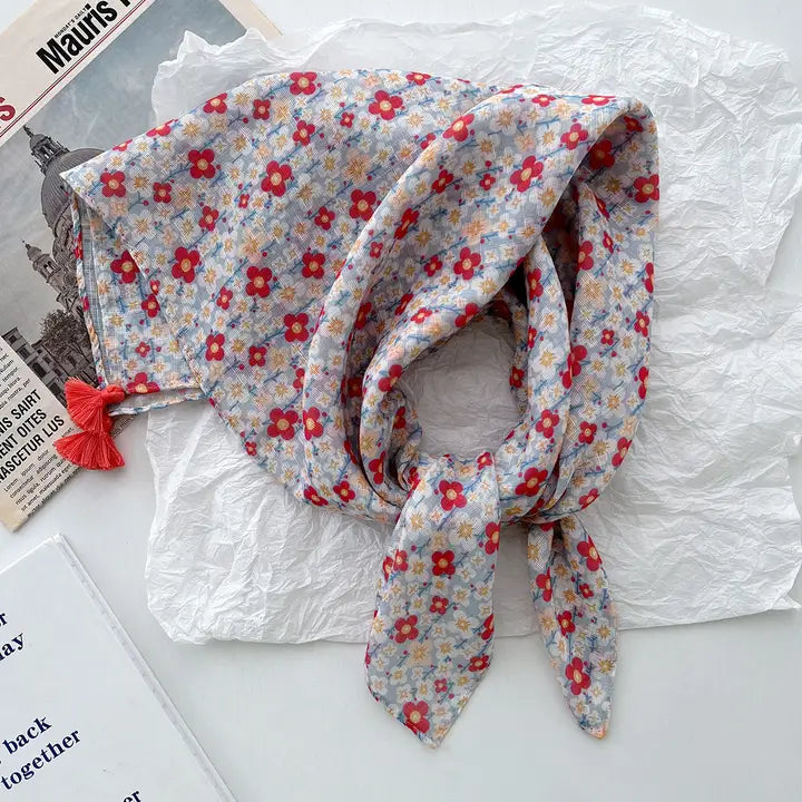 Cherry & Floral Bandana-Assorted