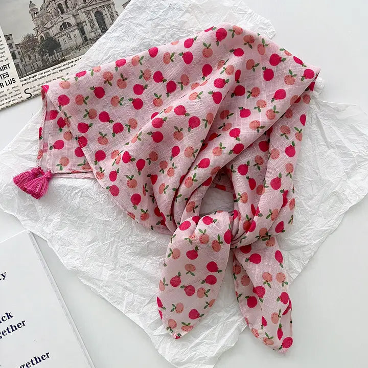 Cherry & Floral Bandana-Assorted