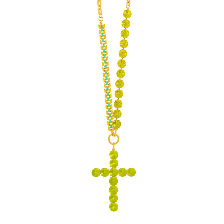 Felicity Cross Necklace-Assorted