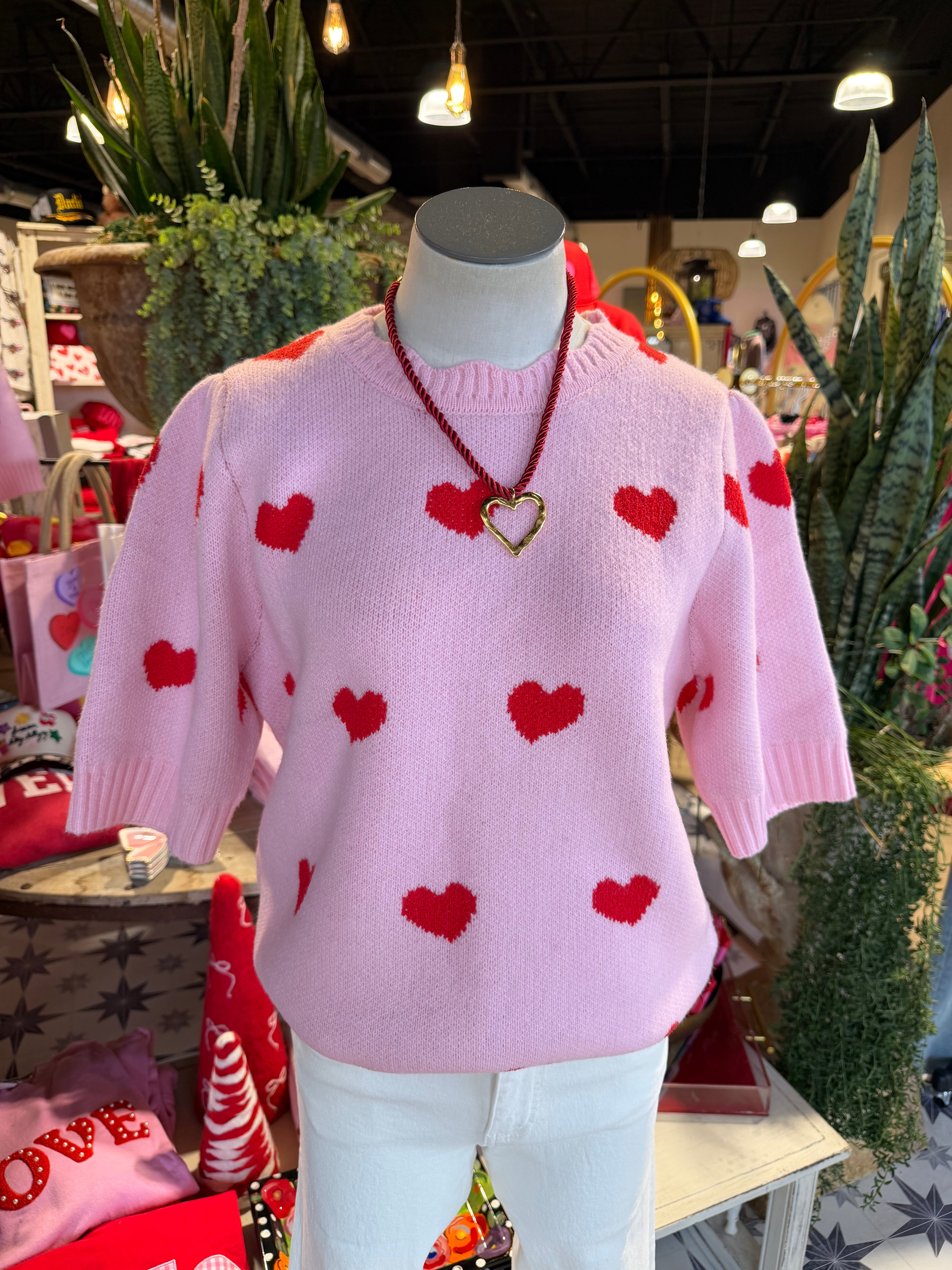 Karma Heart Sweater