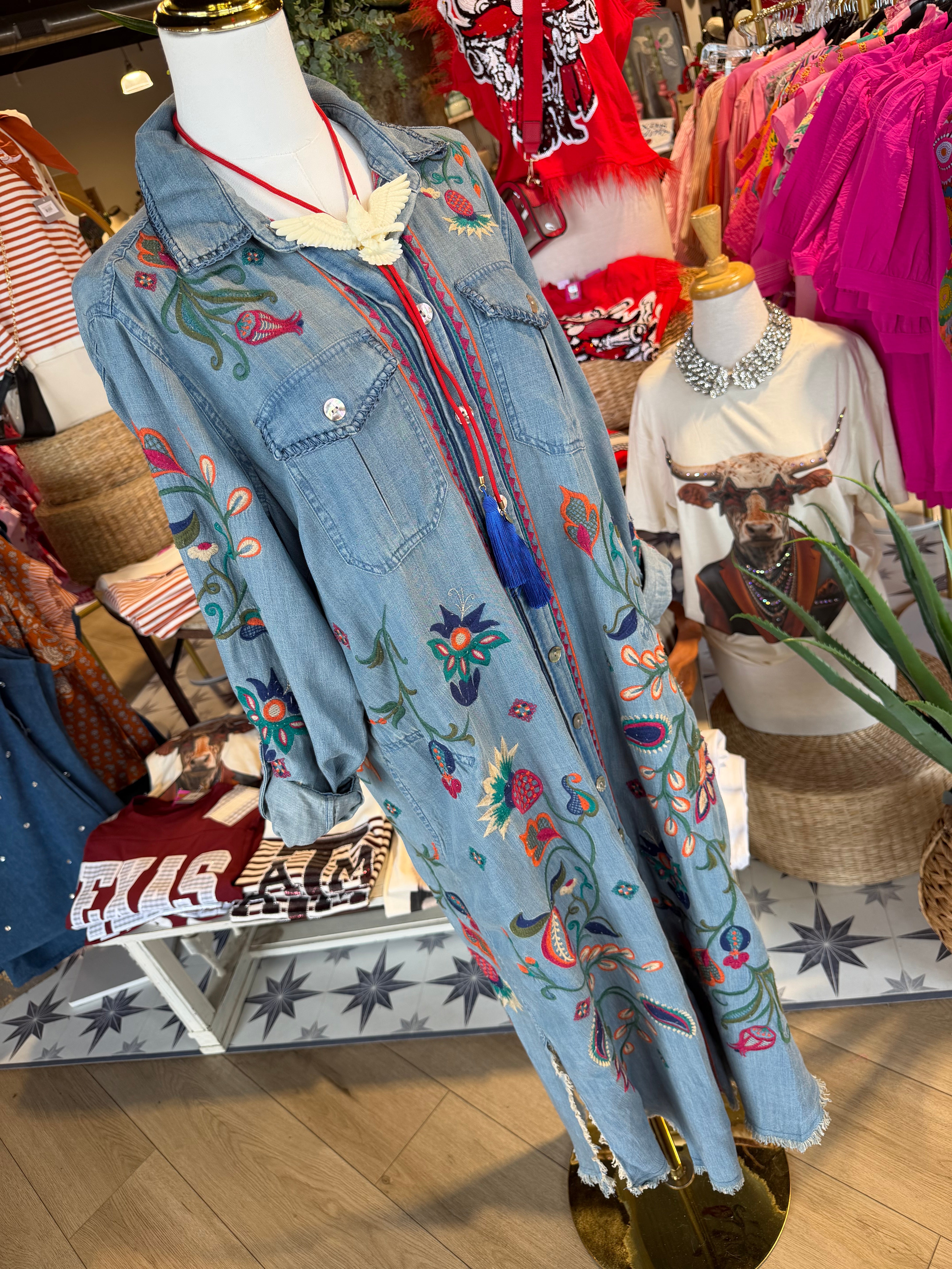 Eliza Embroidery Dress