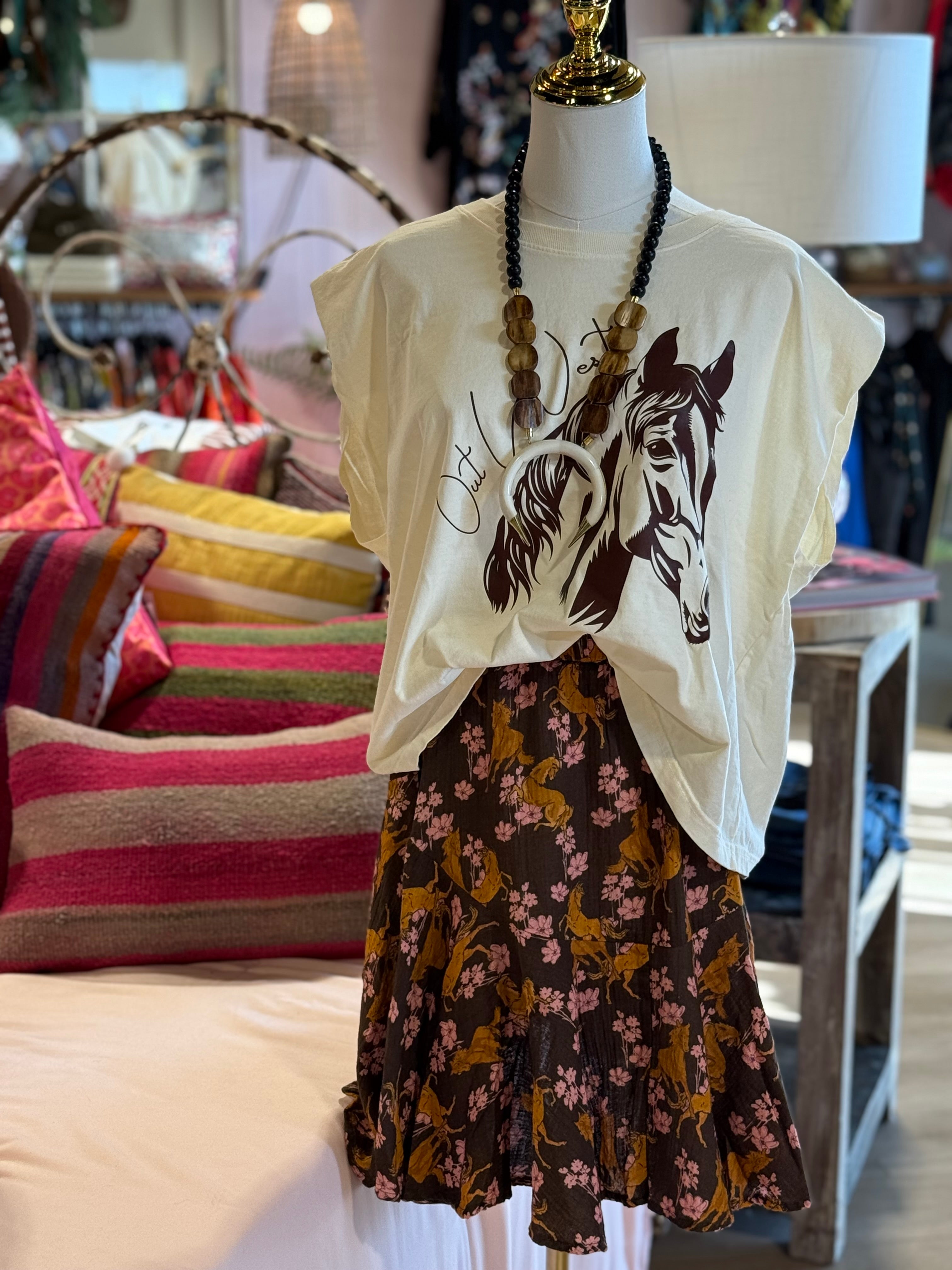 Horsing Around Skirt