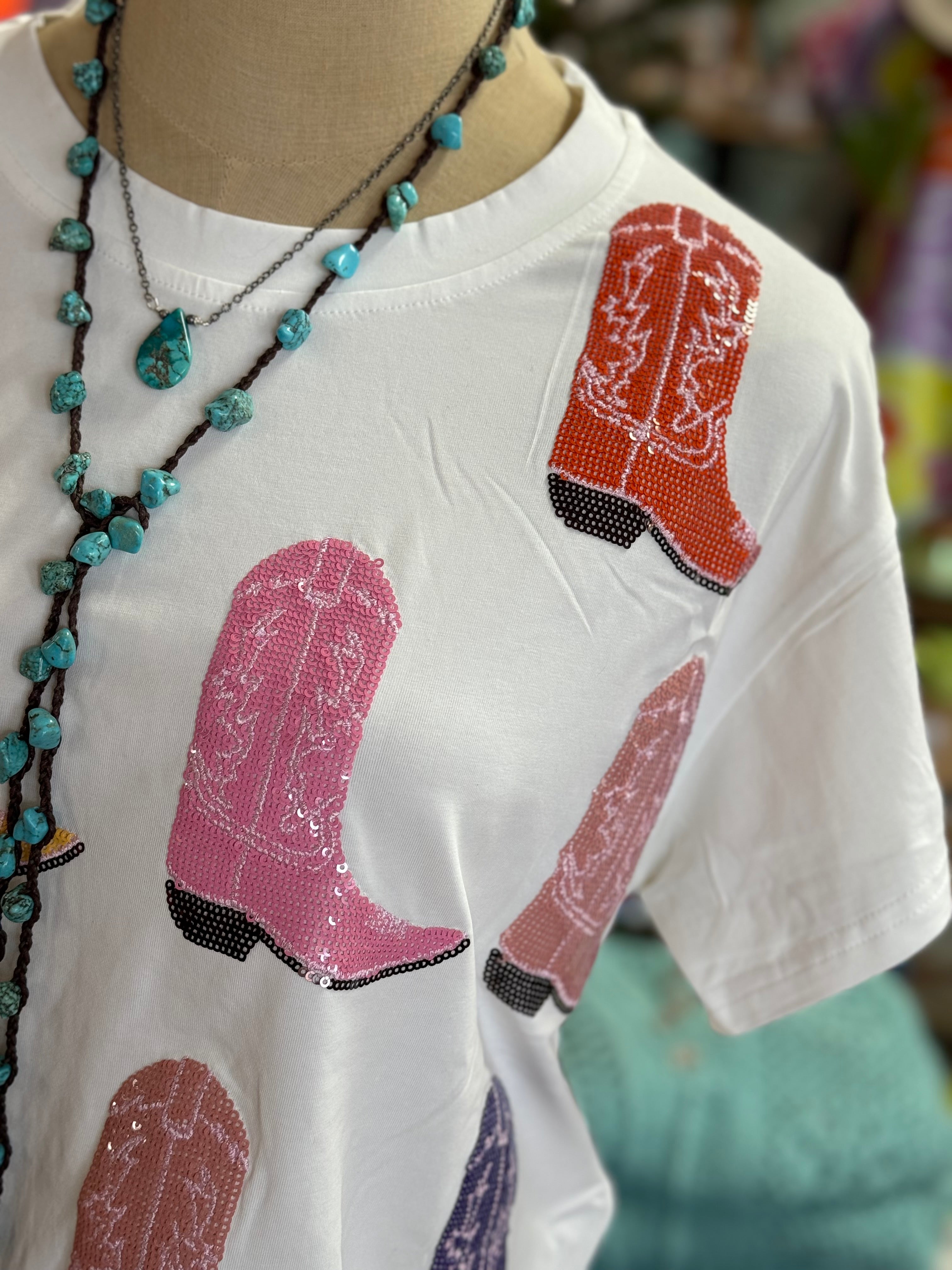 Cowboy Boot Tee