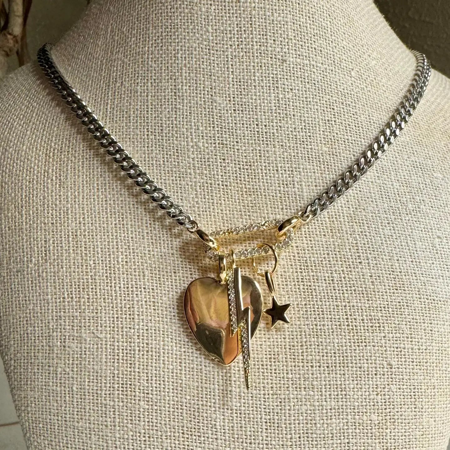 Heart Lightening Necklace