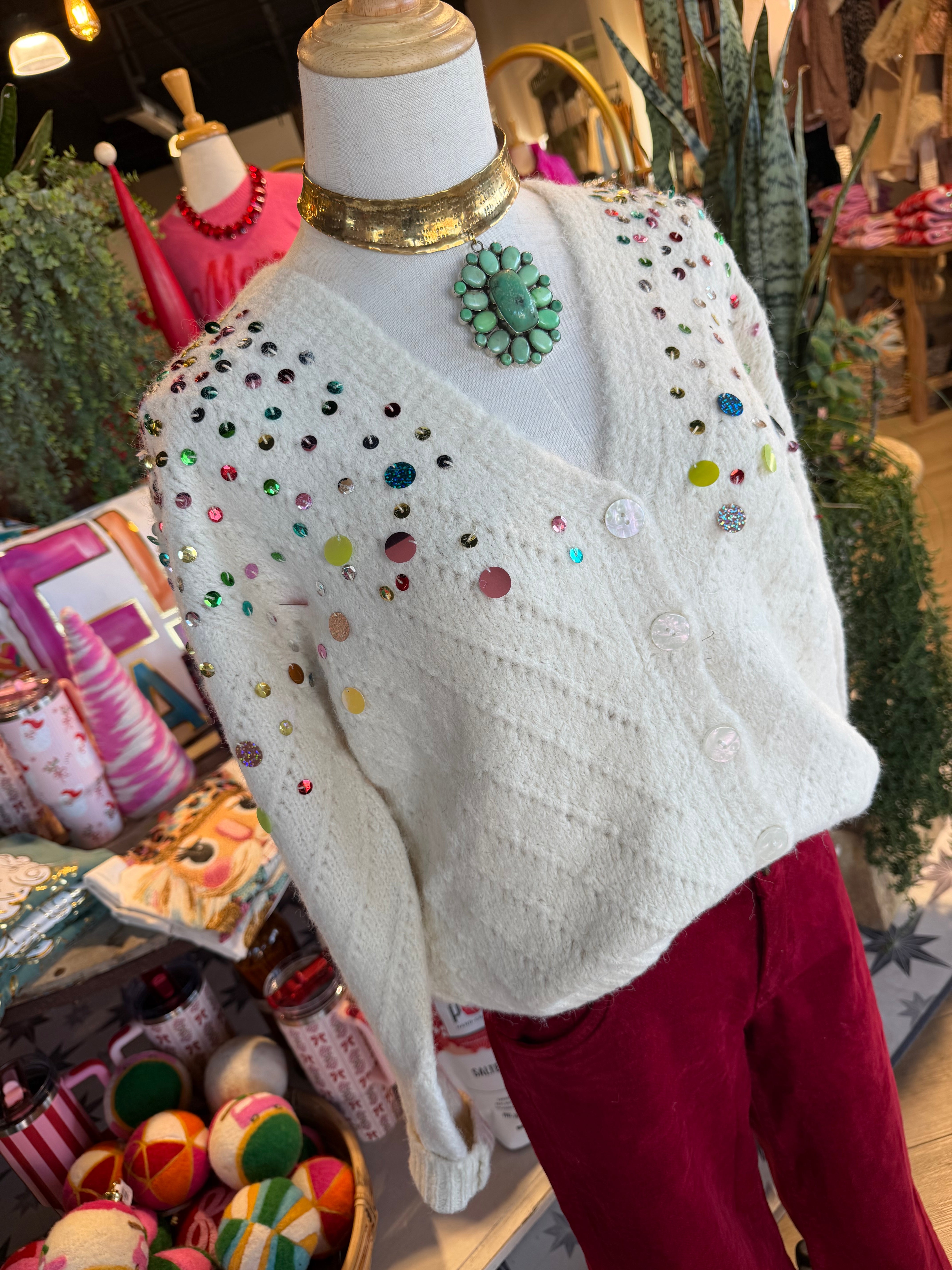 Confetti Cardigan- 2 Colors