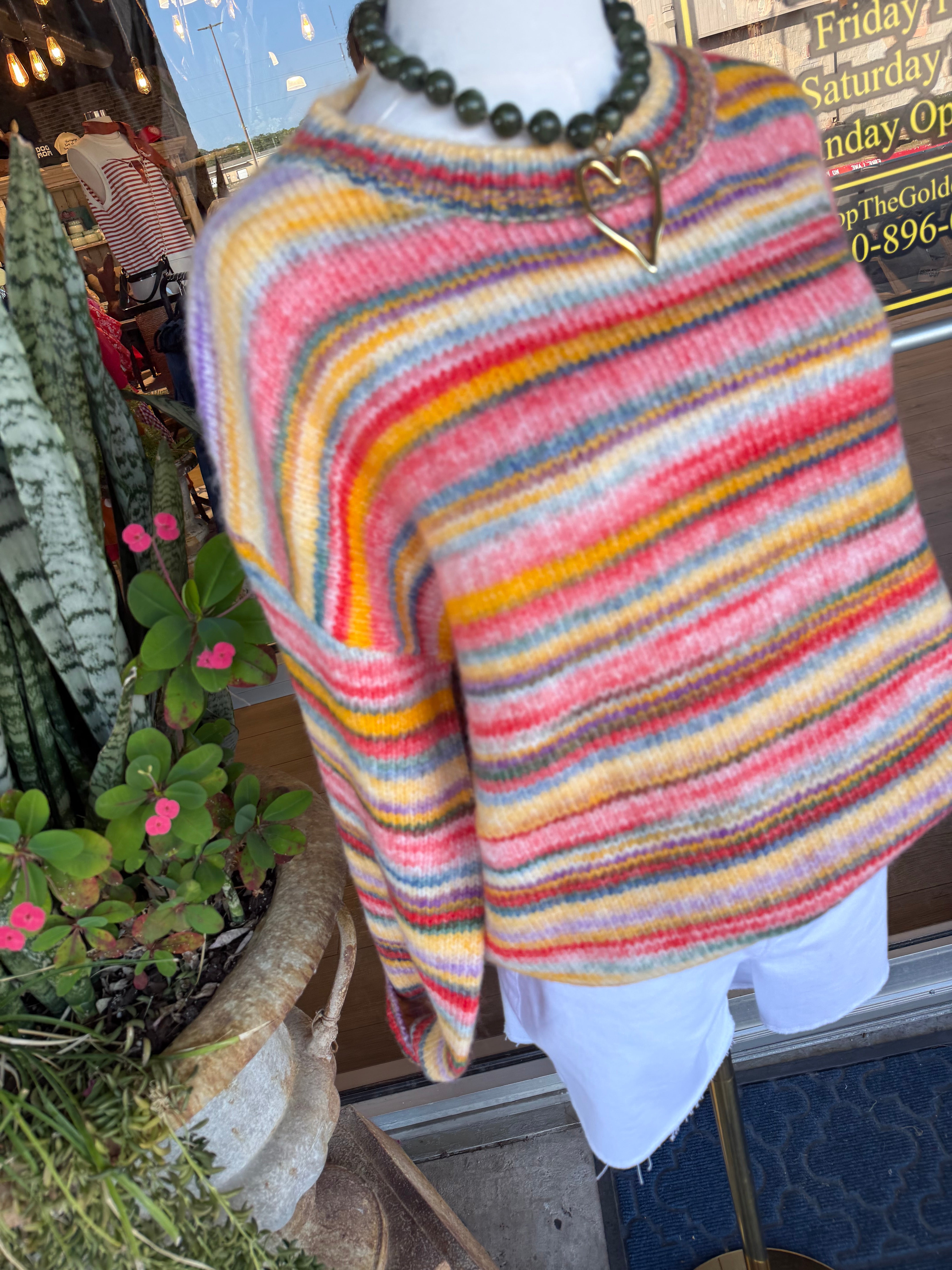 Cotton Candy Sweater