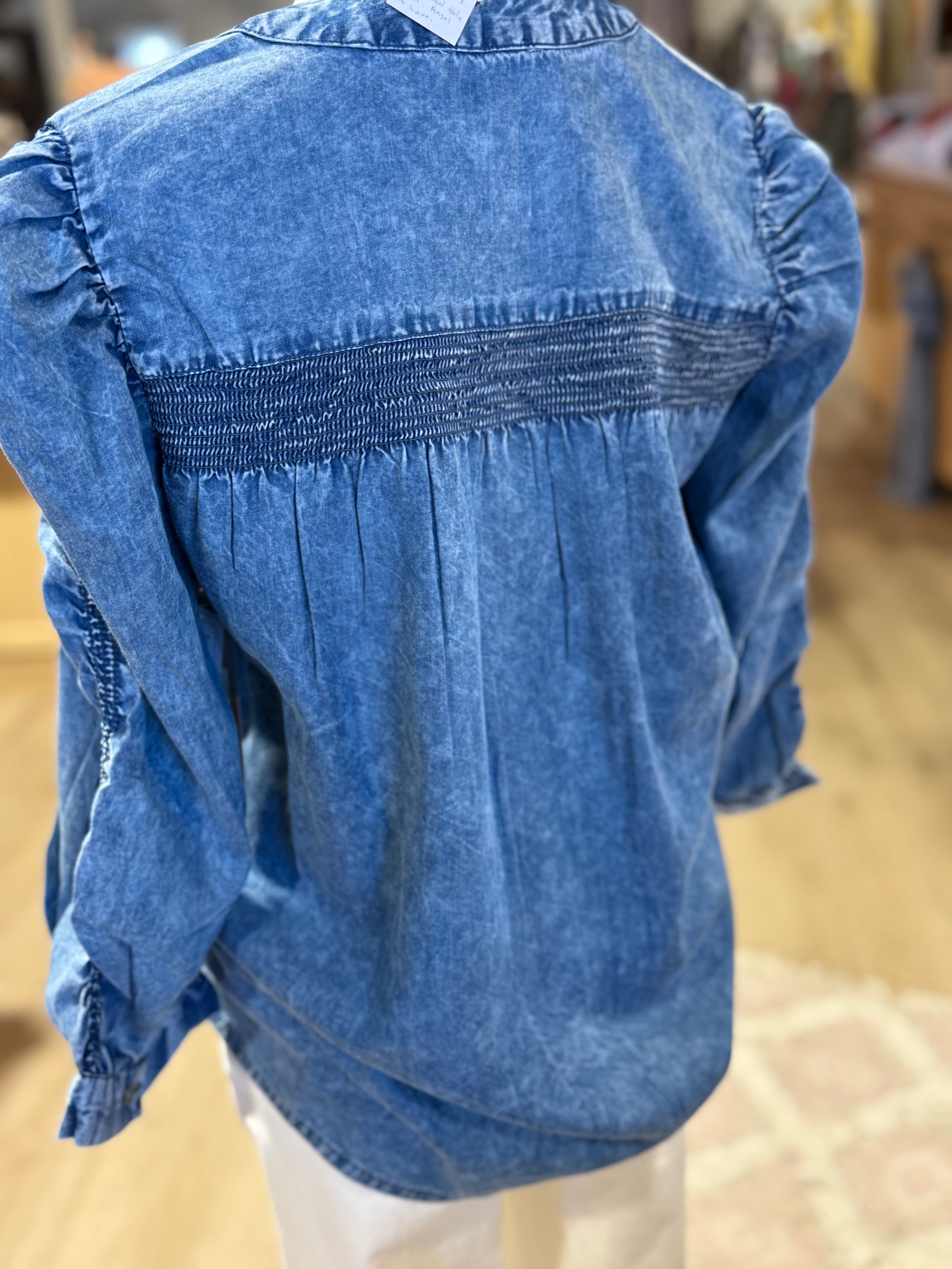 Melody Denim Top
