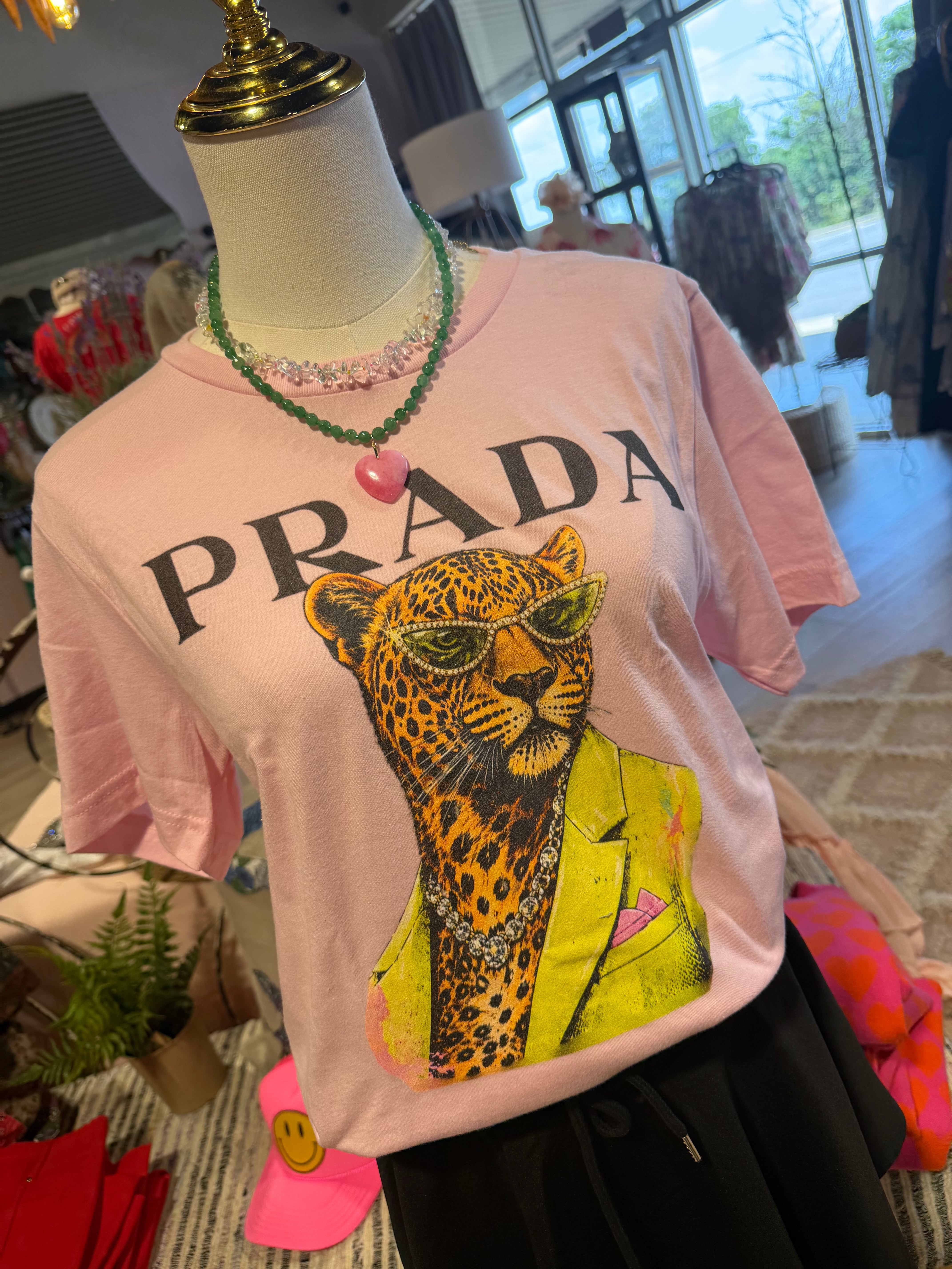 Boujee Leopard Tee