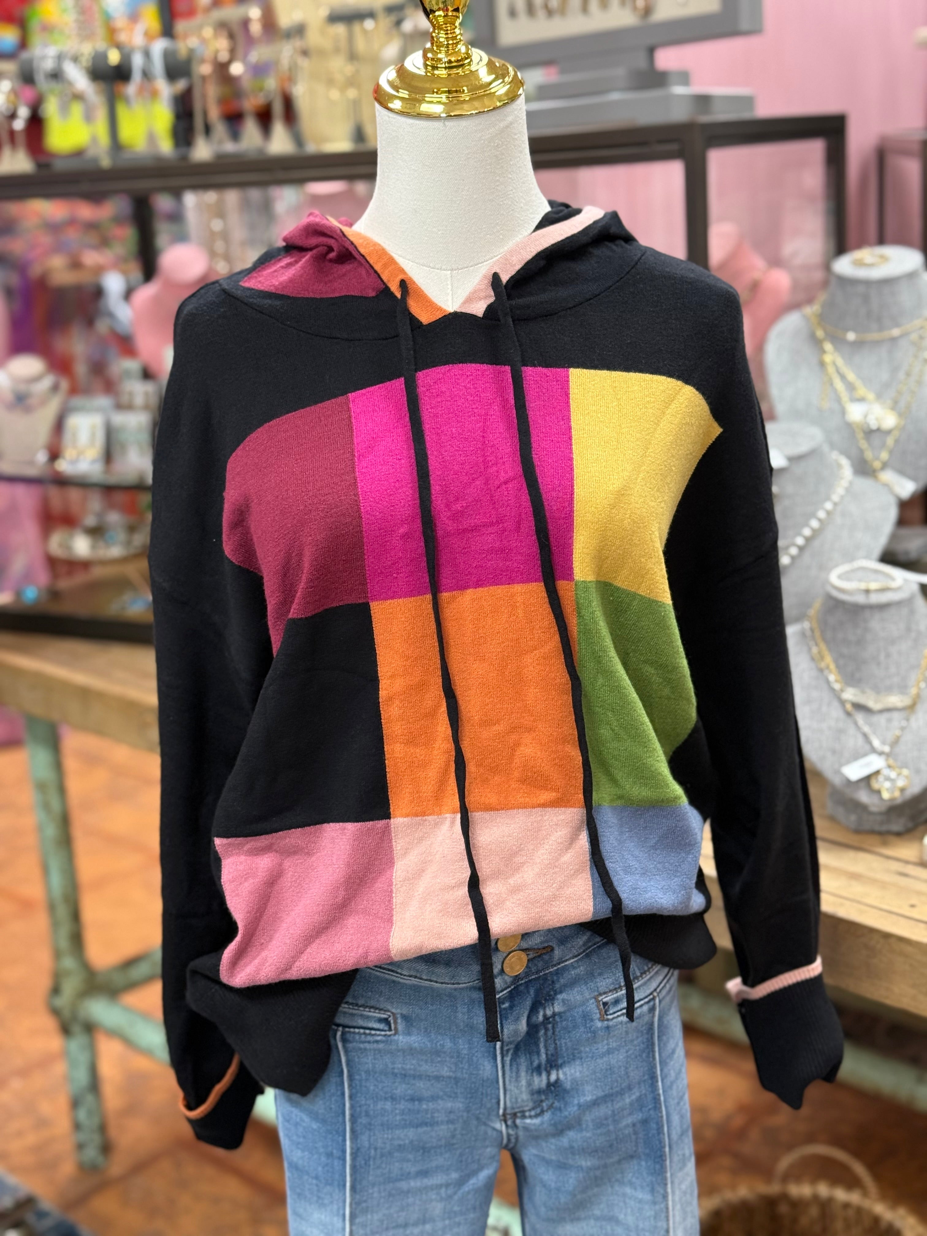 Color Block Hoodie