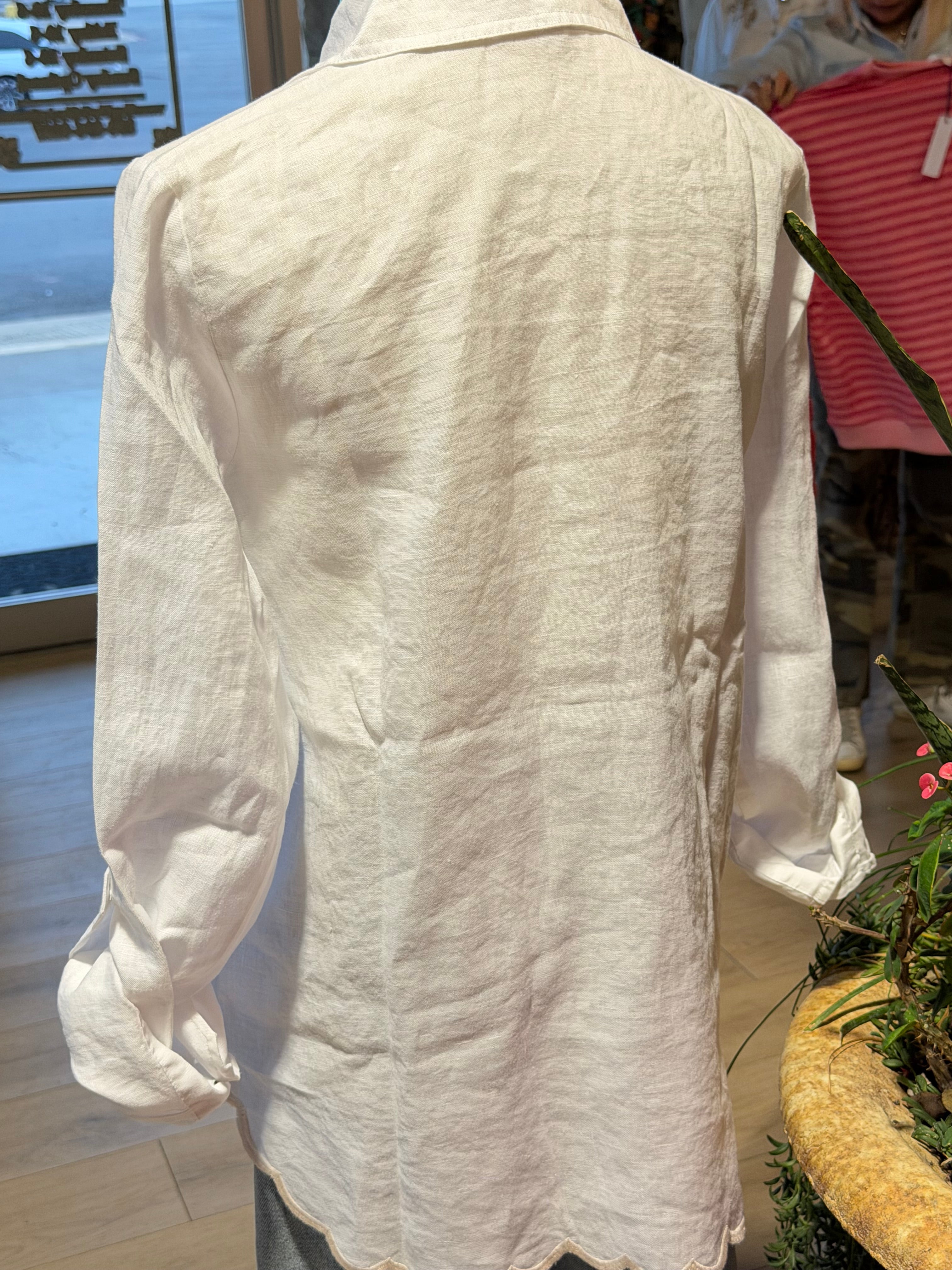 Francis Embroidery Top