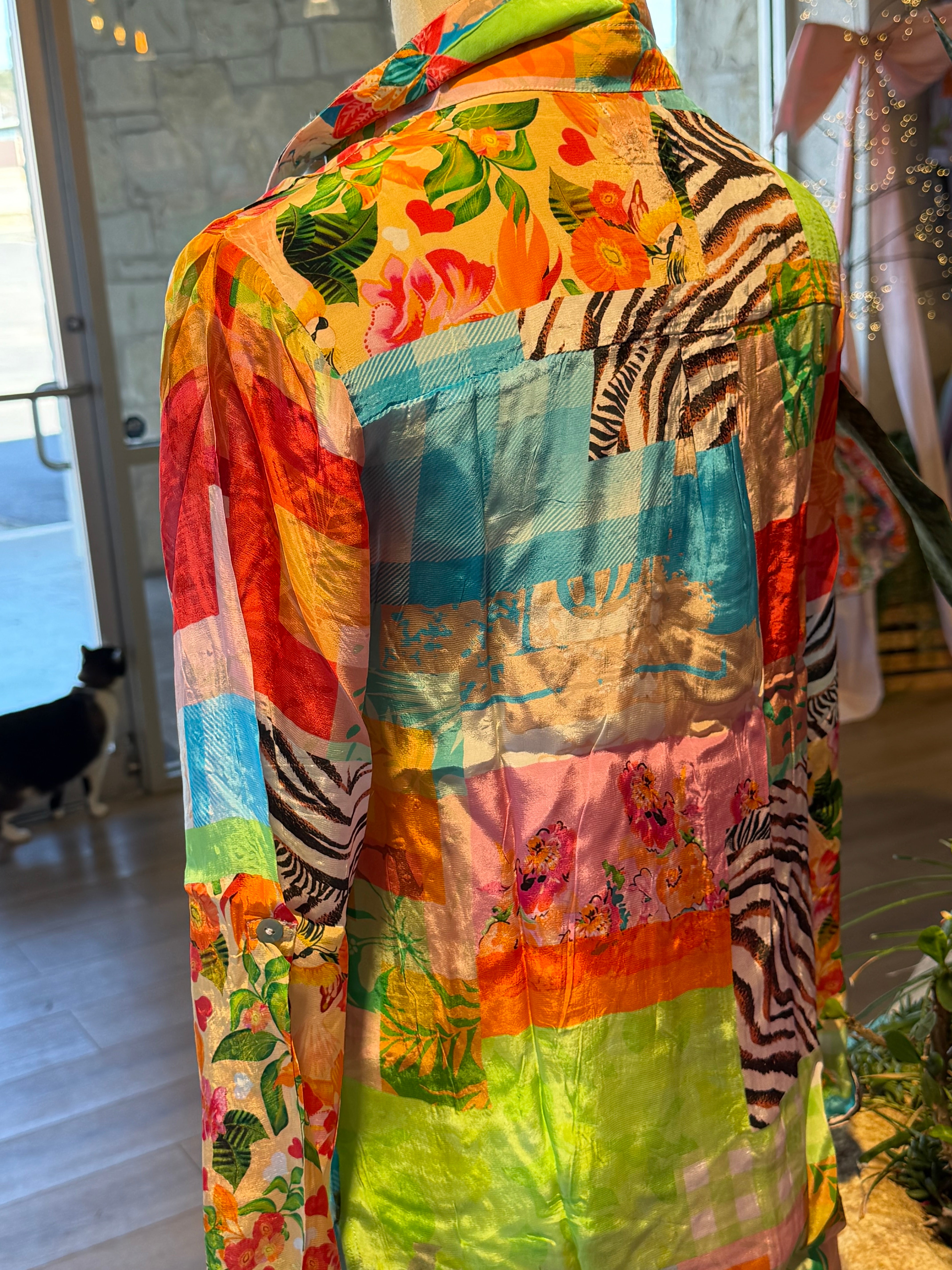 Ginger Patchwork Blouse