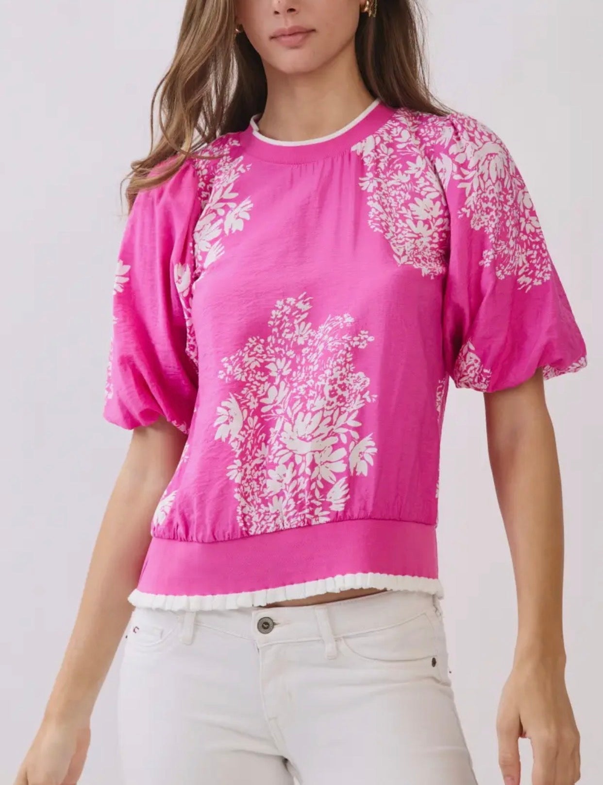 Holly Floral Top