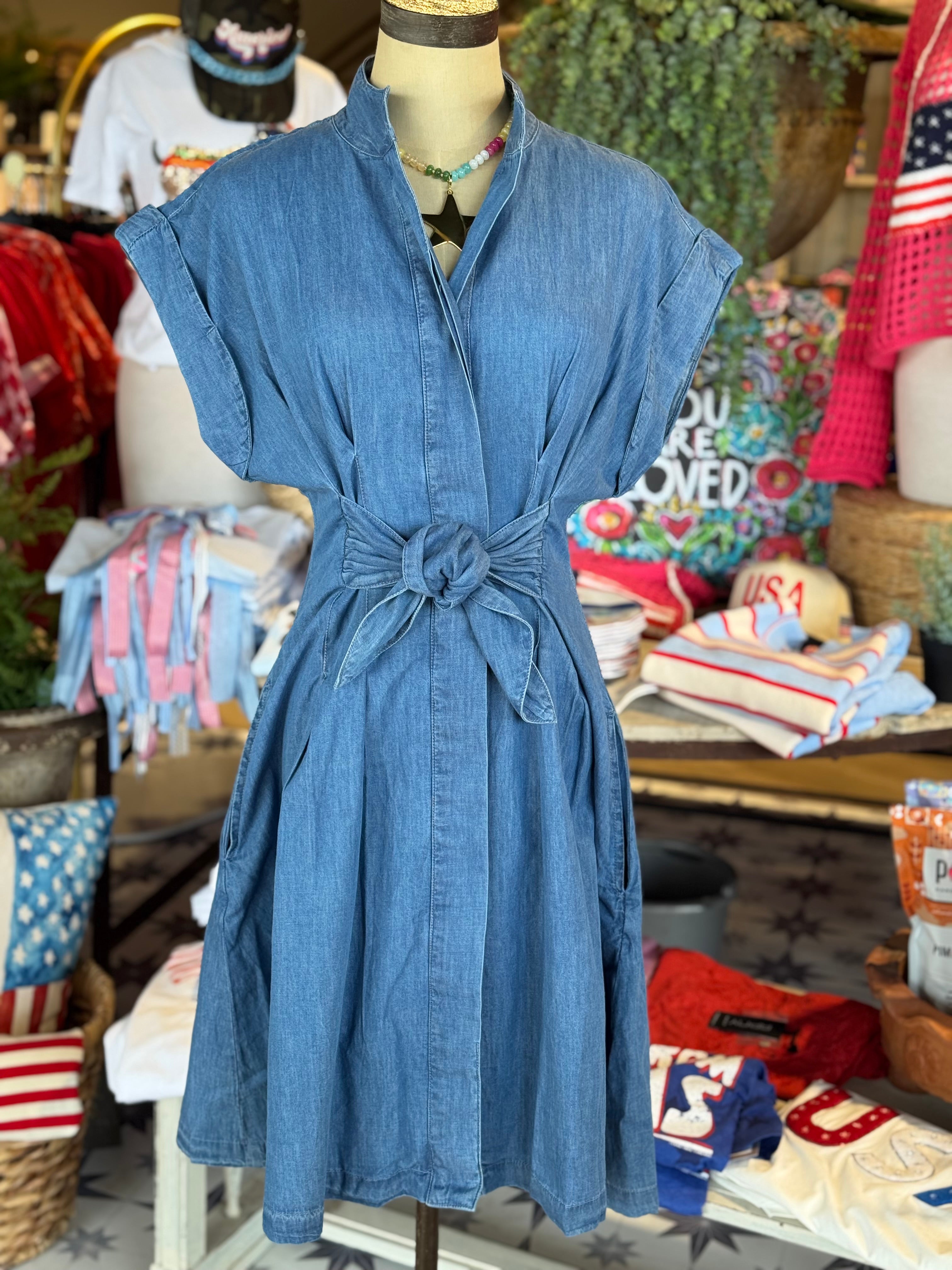 Gretchen Denim Dress