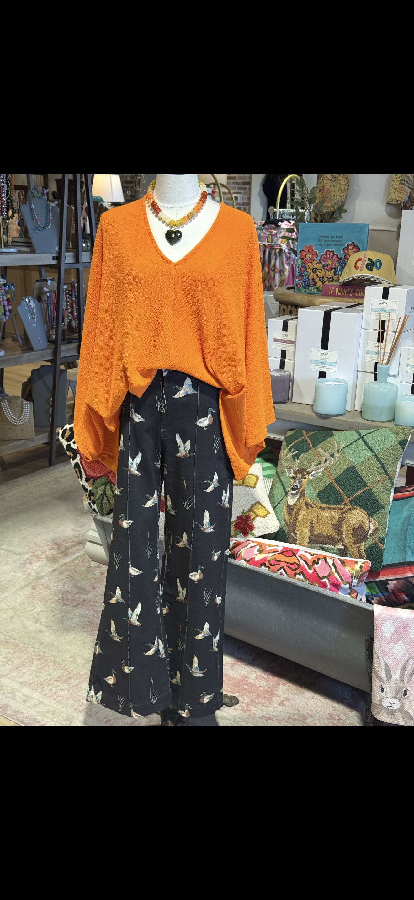 Crepe Asymmetrical Poncho Top
