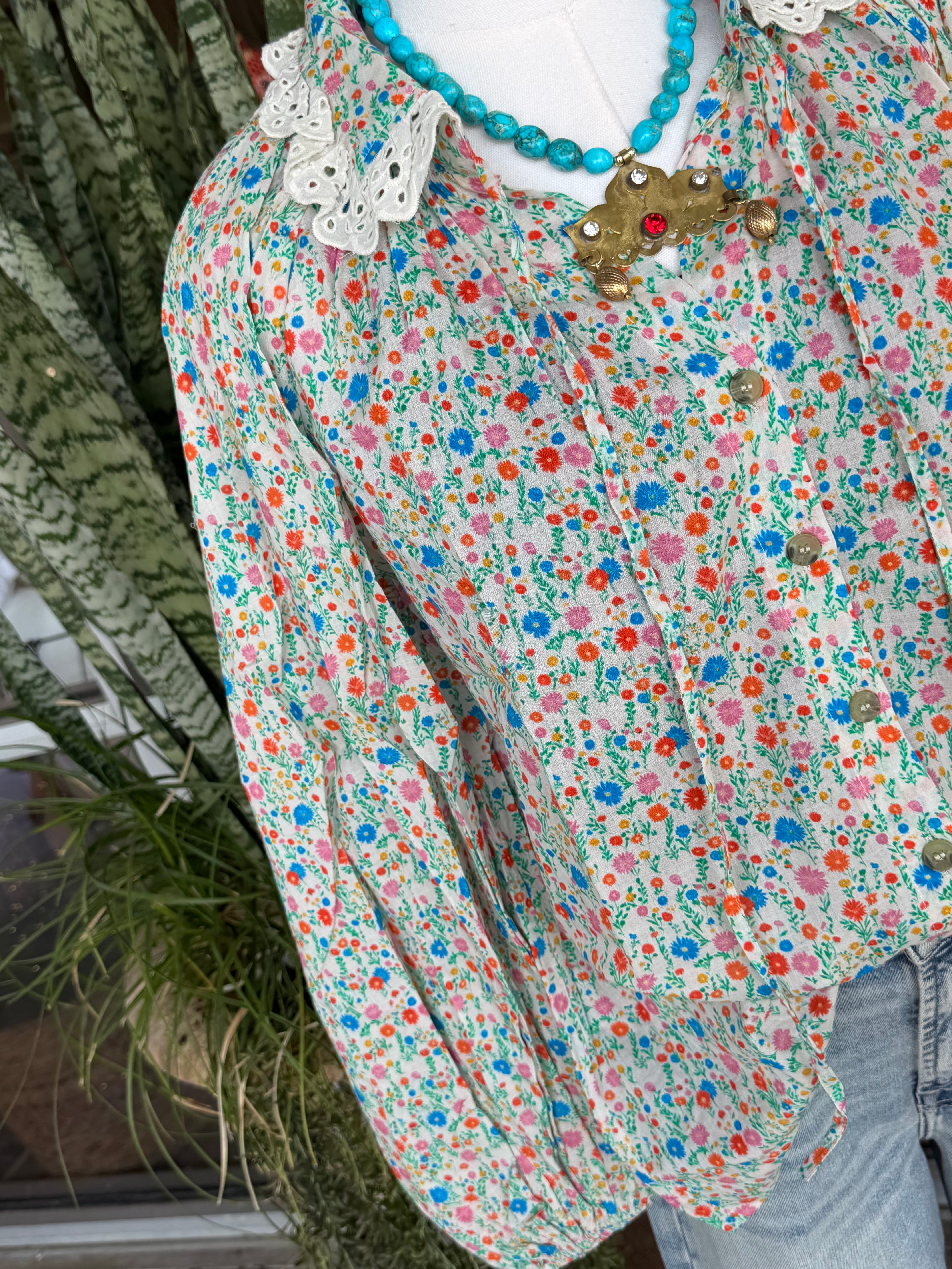 Coastal Daisies Willa Top
