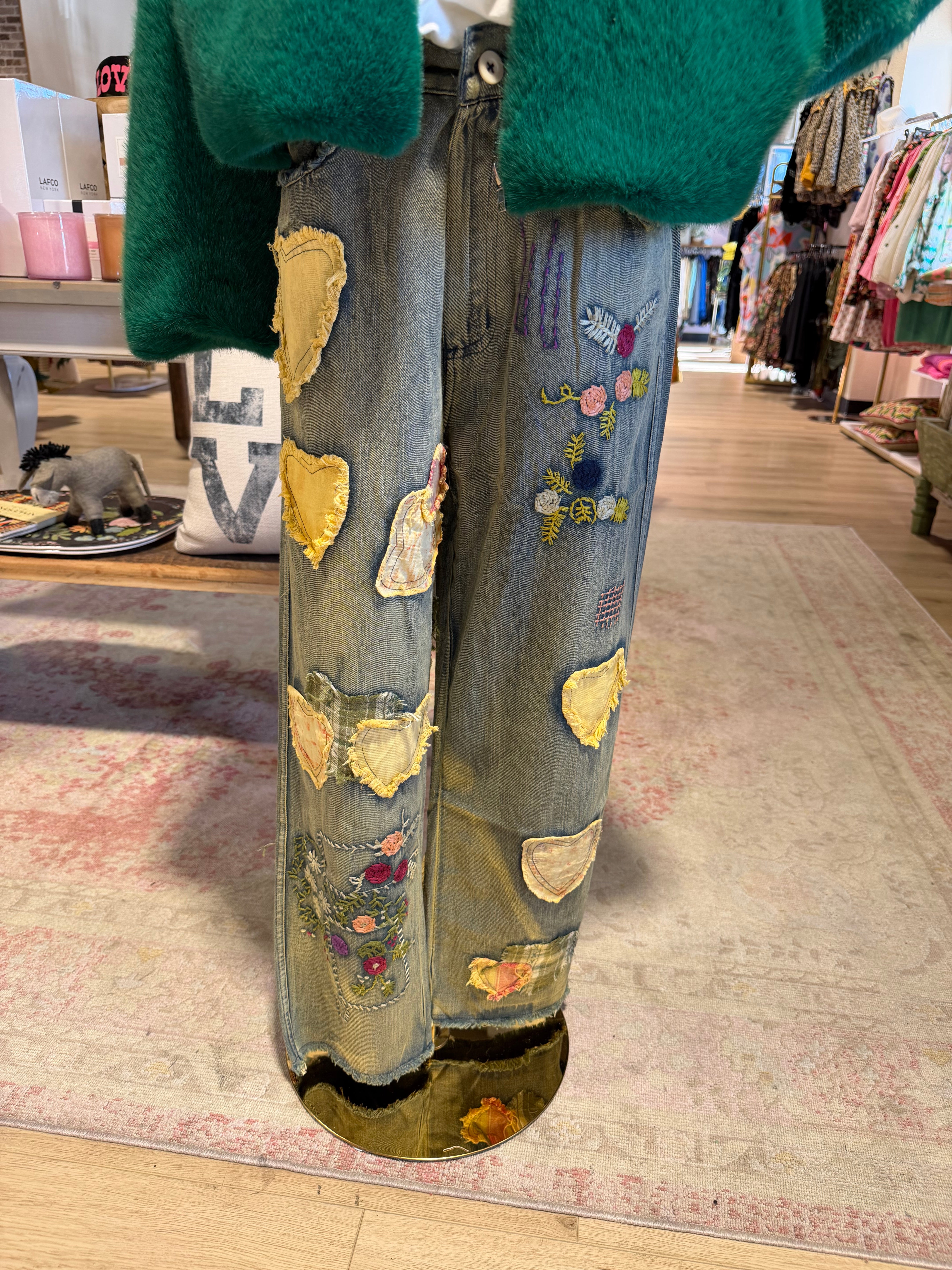 Coraline Patchwork Jean