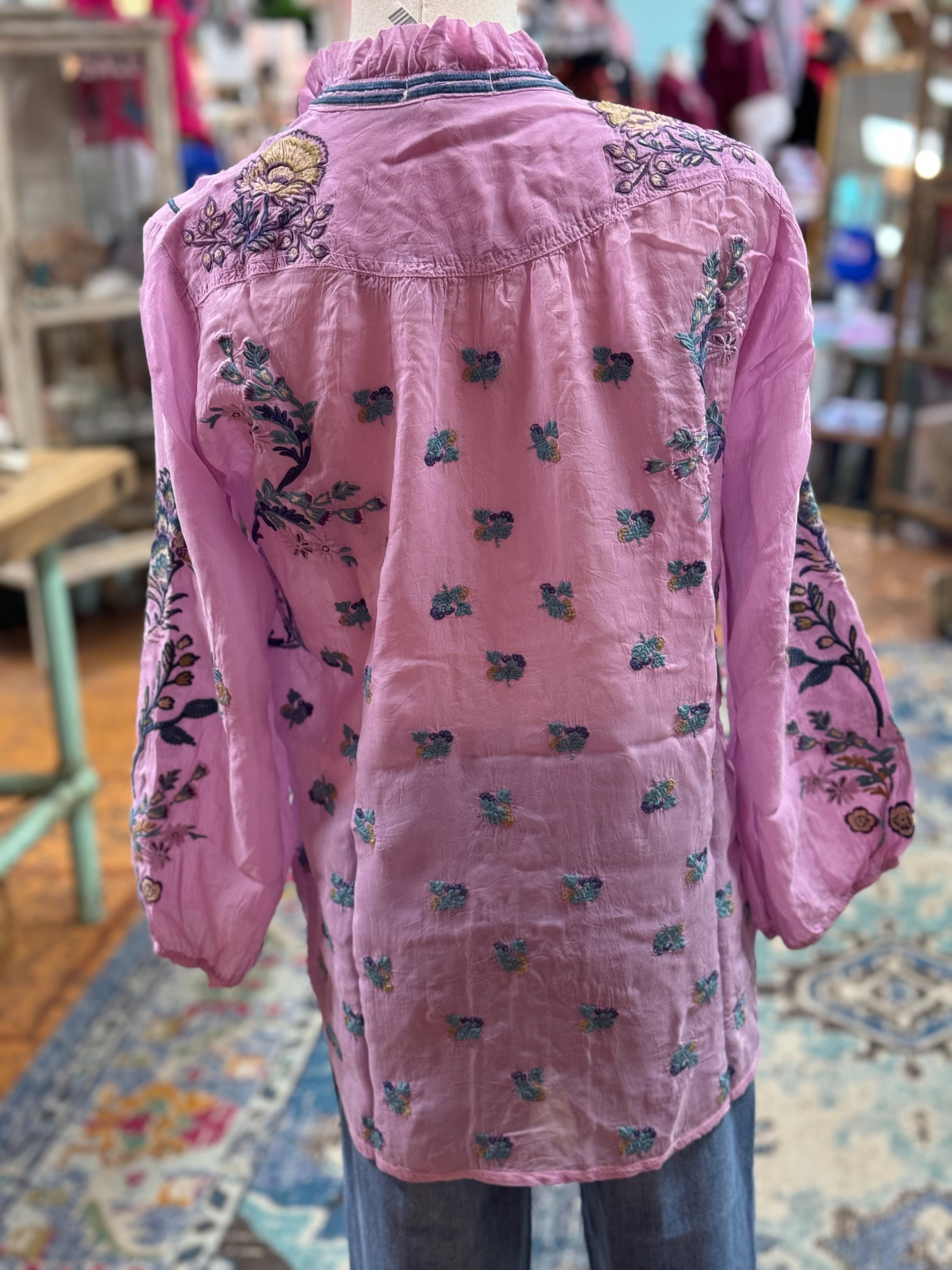 Medina Lavender Blouse