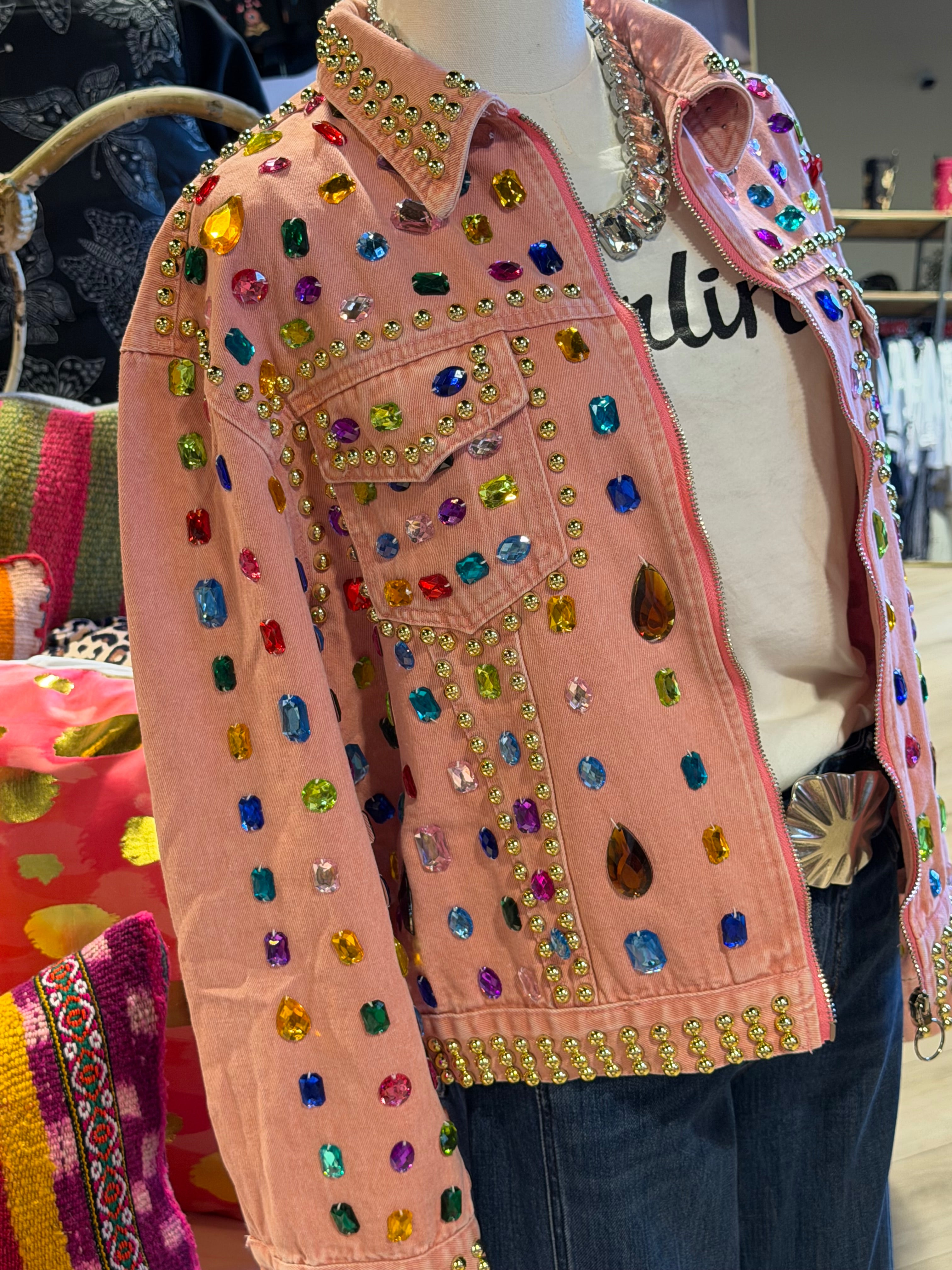 Diamond Denim Jacket