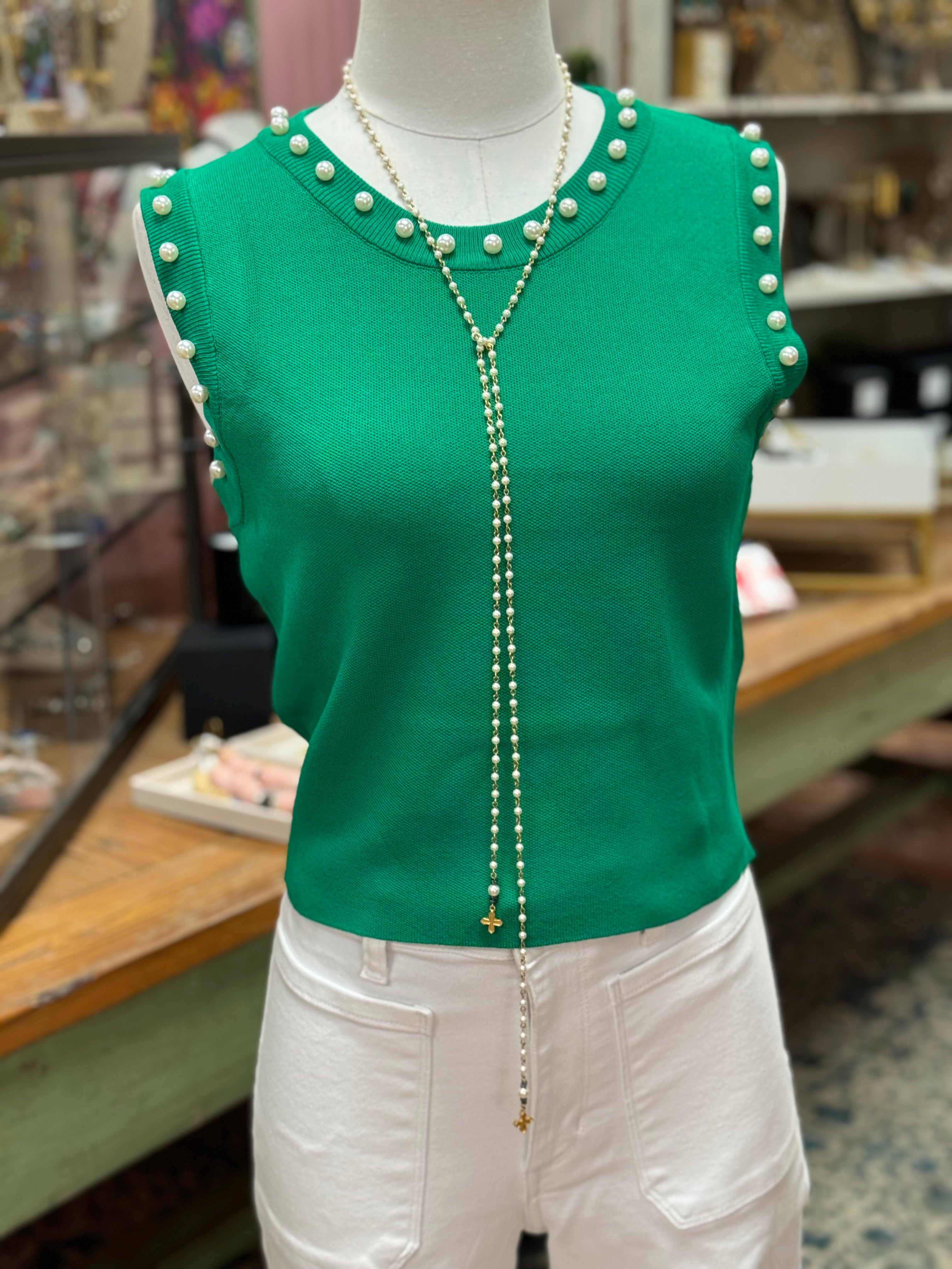 Pearl Top (2Colors)