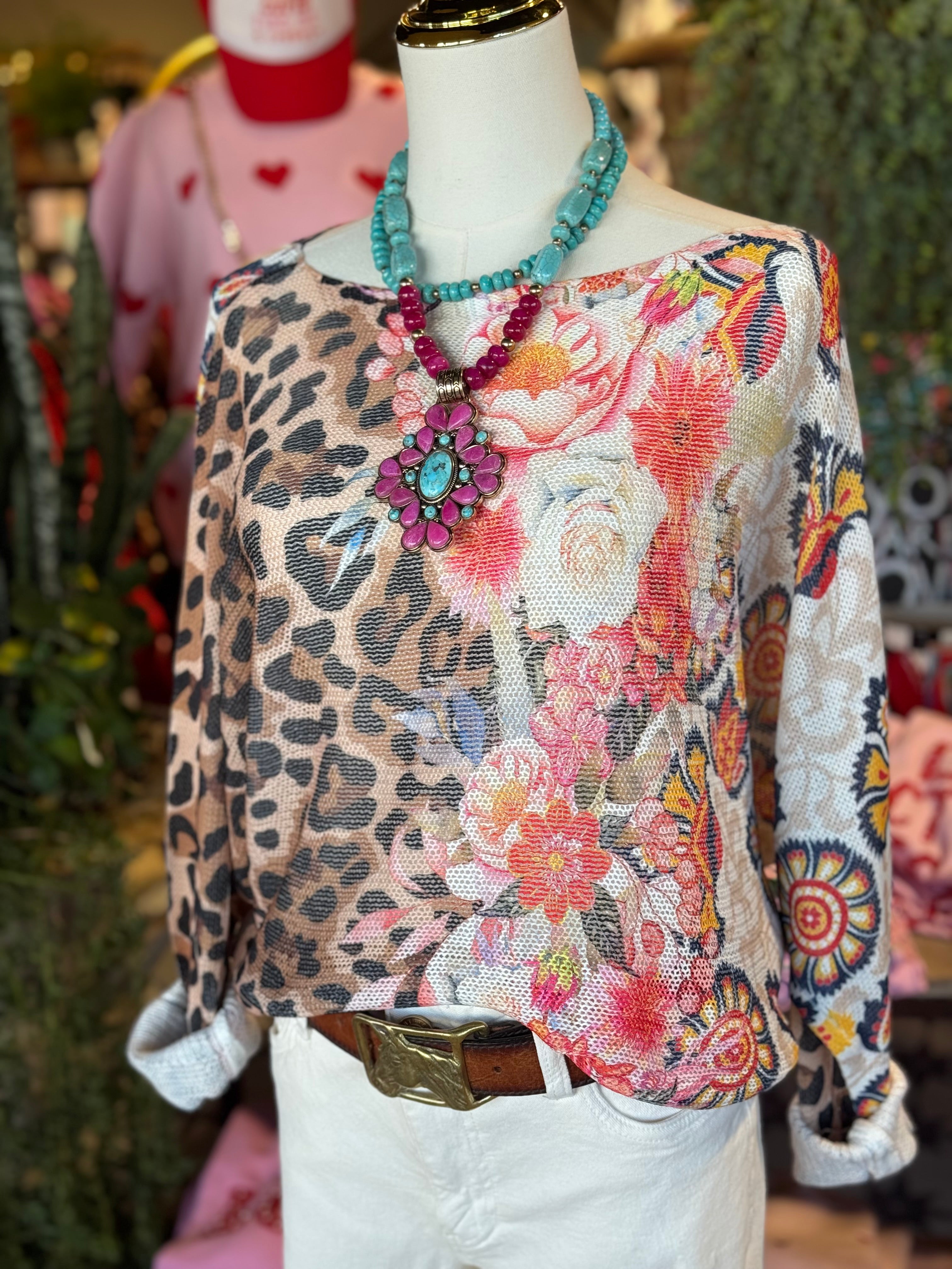 Paulina Leopard Sweater