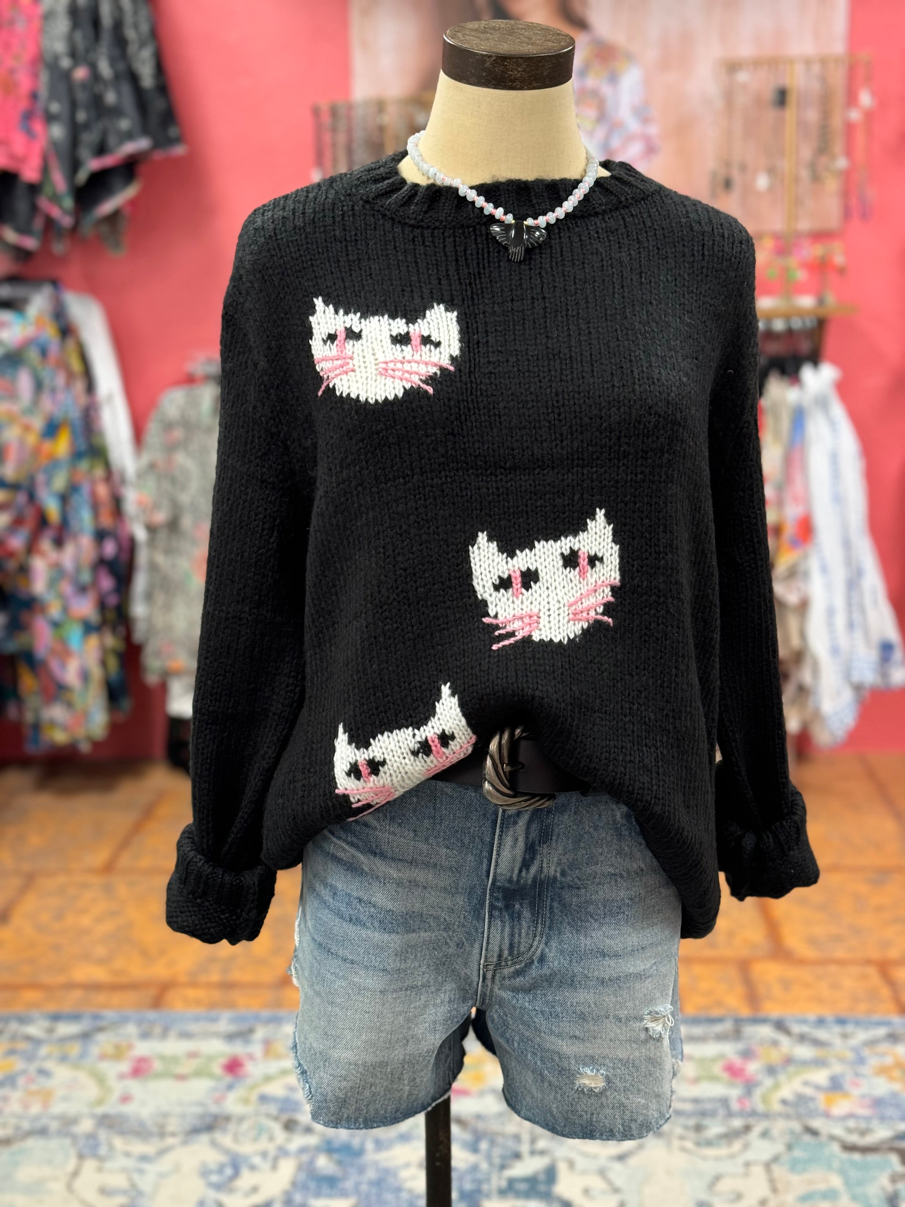 Cat Vibes Sweater