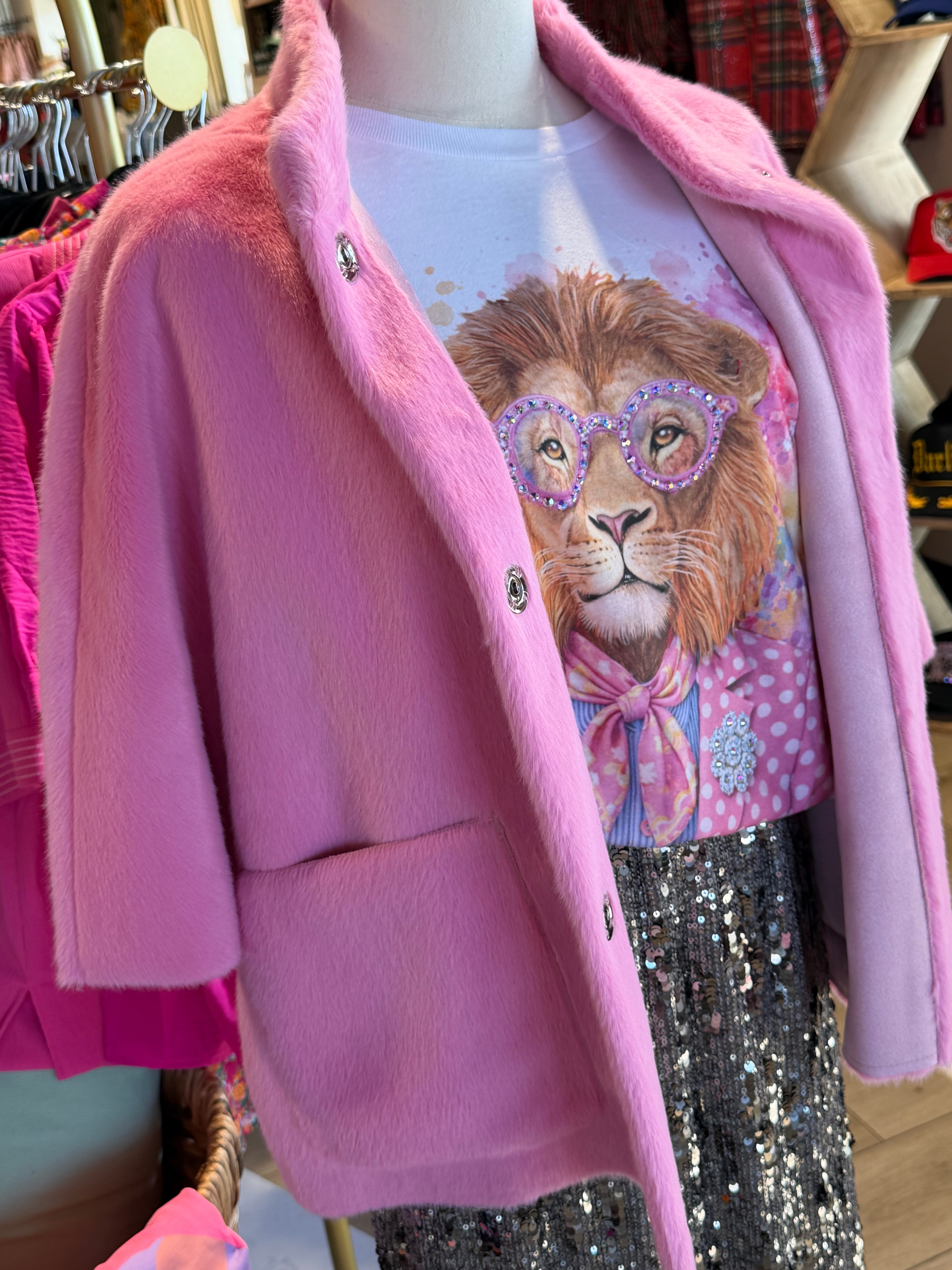 Faux Fur Capelet
