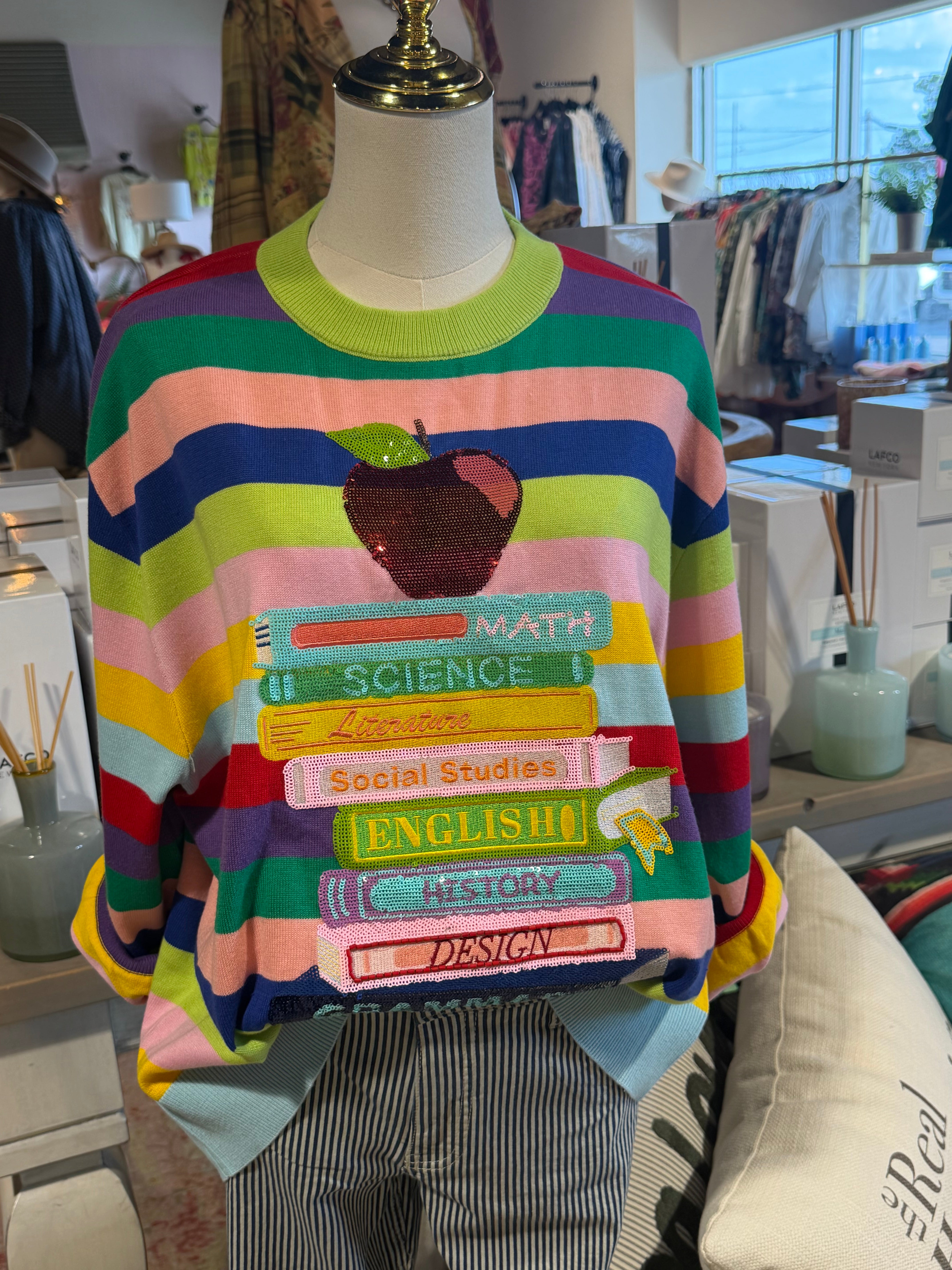 School Books & Apples Sweatshirt