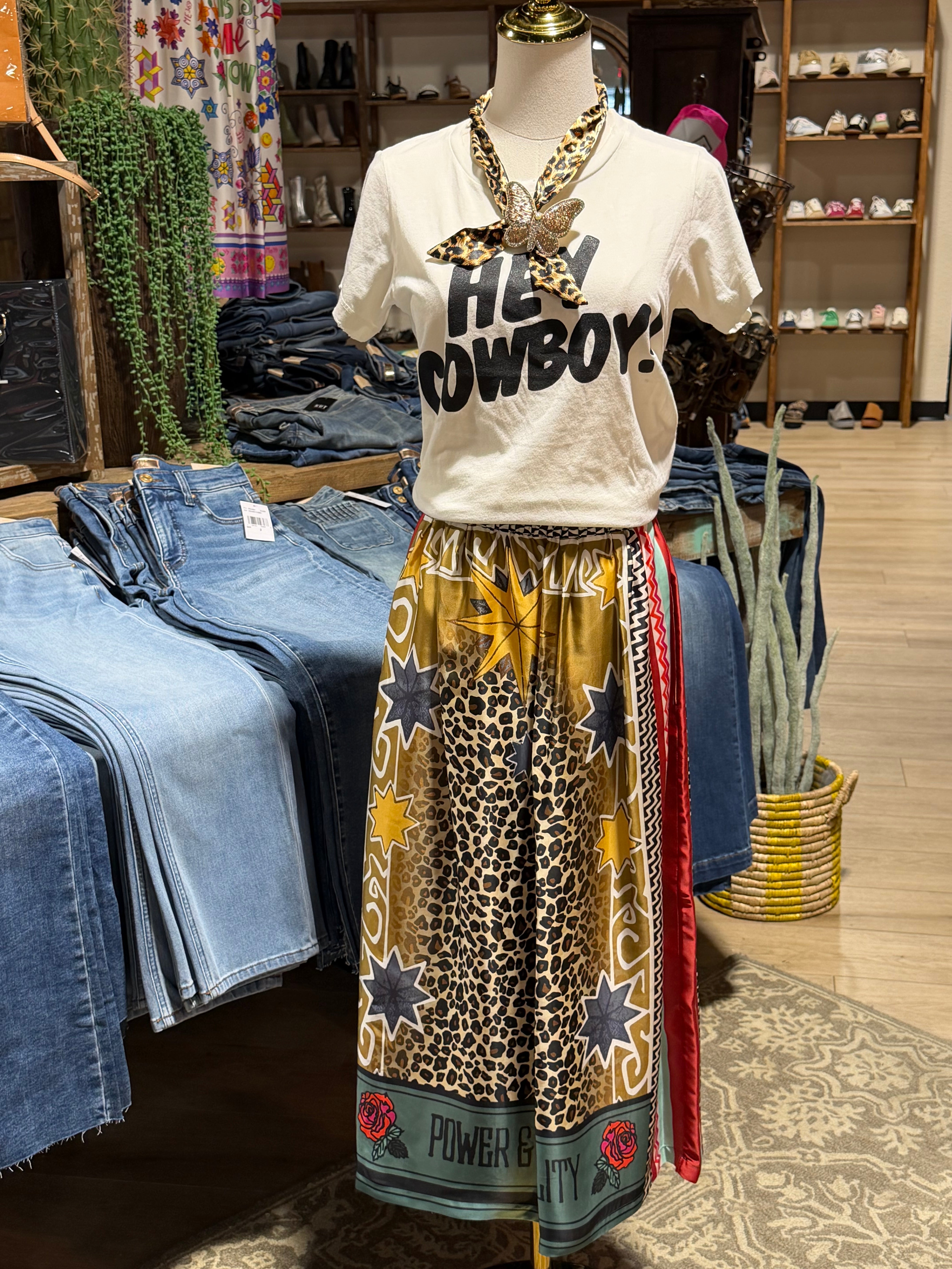 Hailey Printed Skirt