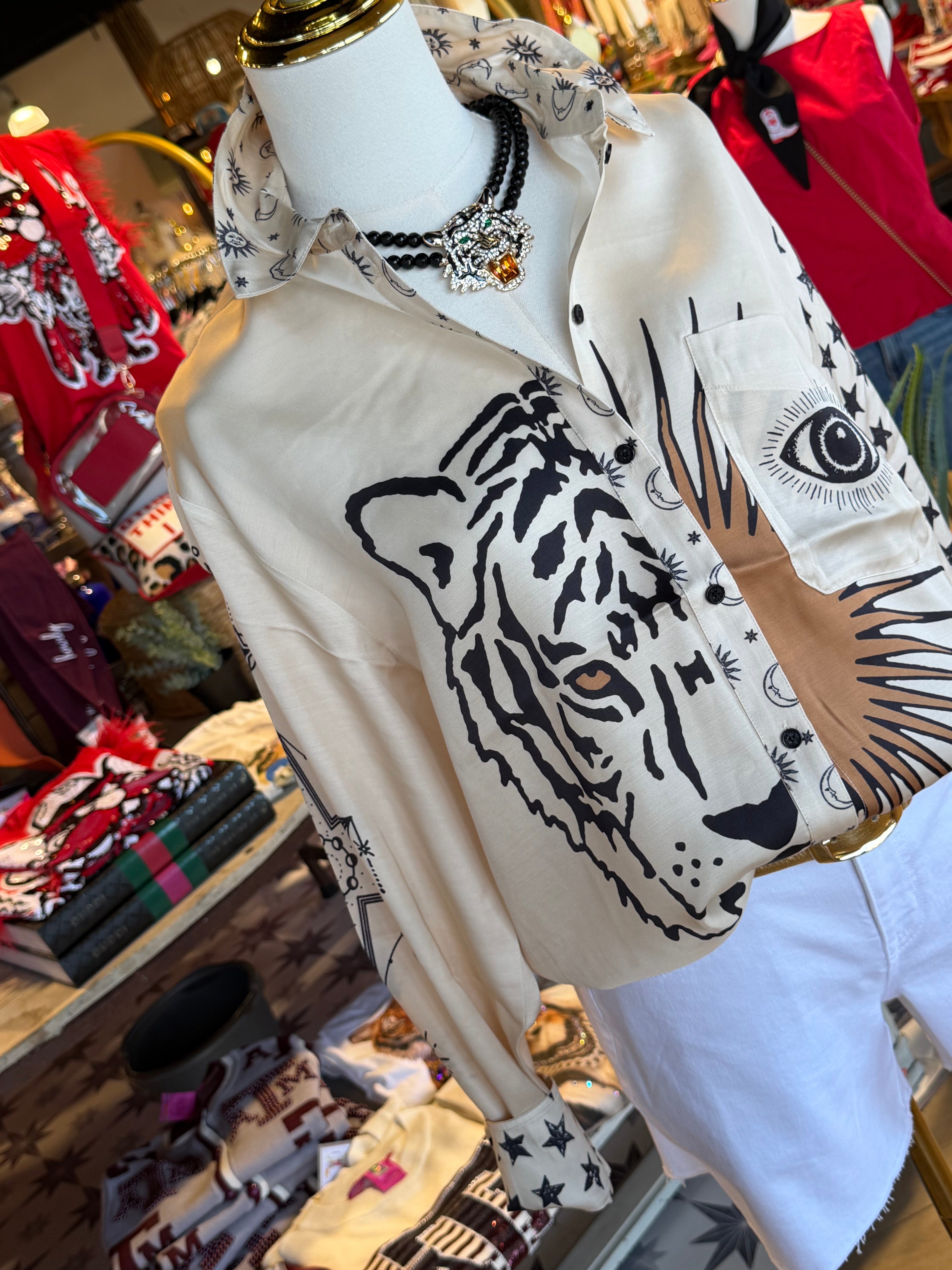 Camilla Printed Blouse