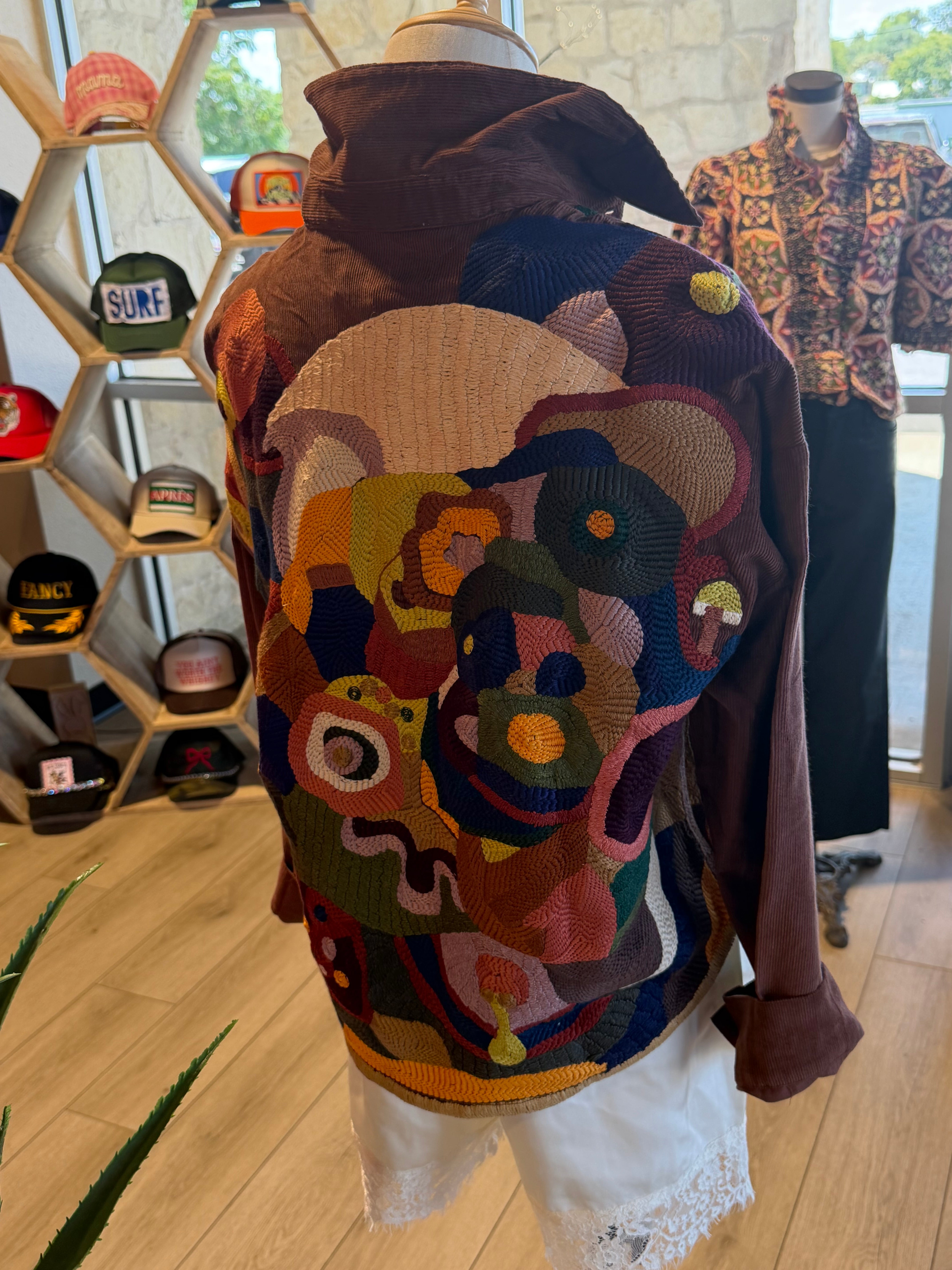 Brunette Multi Top