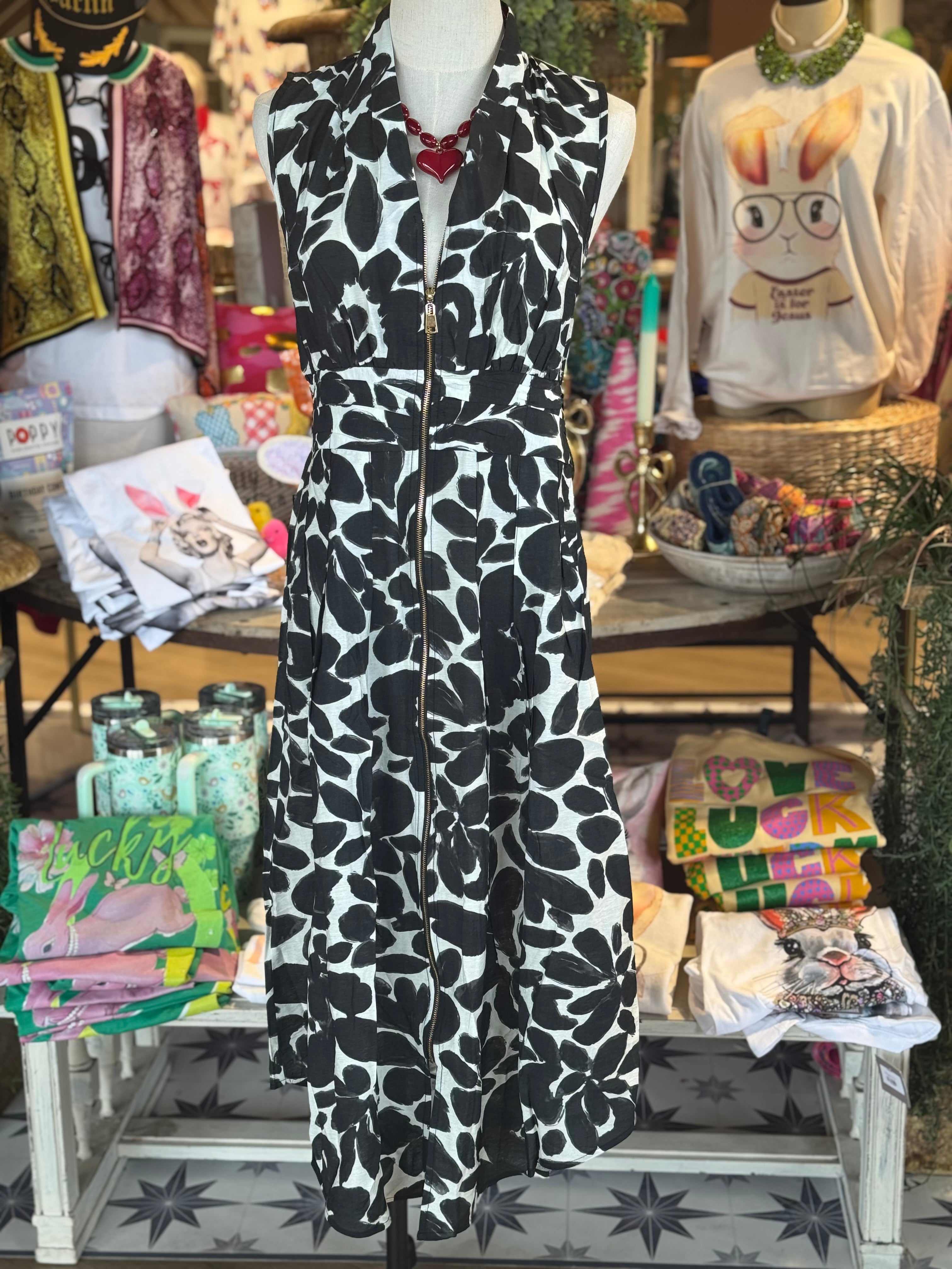 Catherine Zip Dress