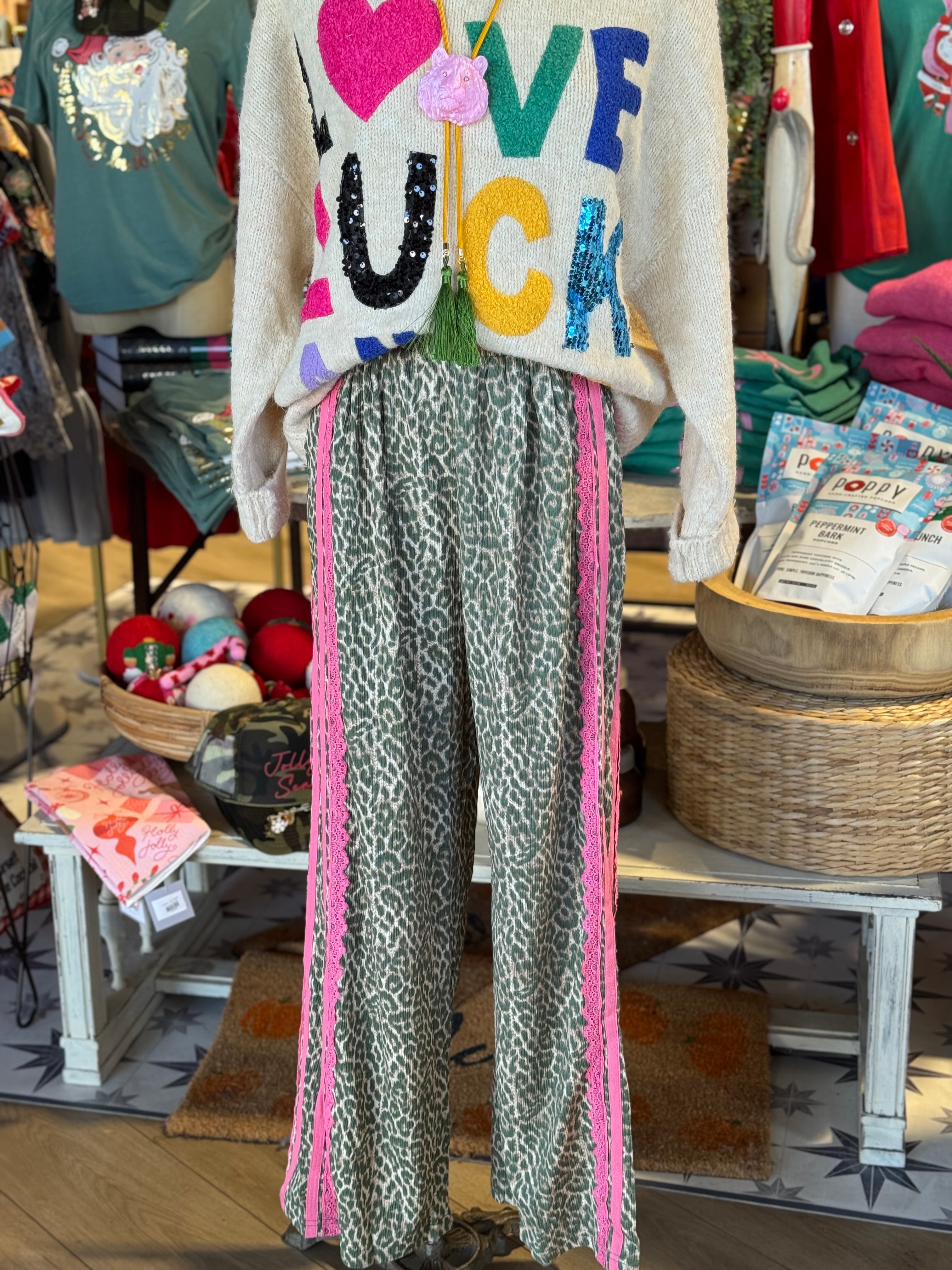 You Need Leopard Pant- 2 Colore