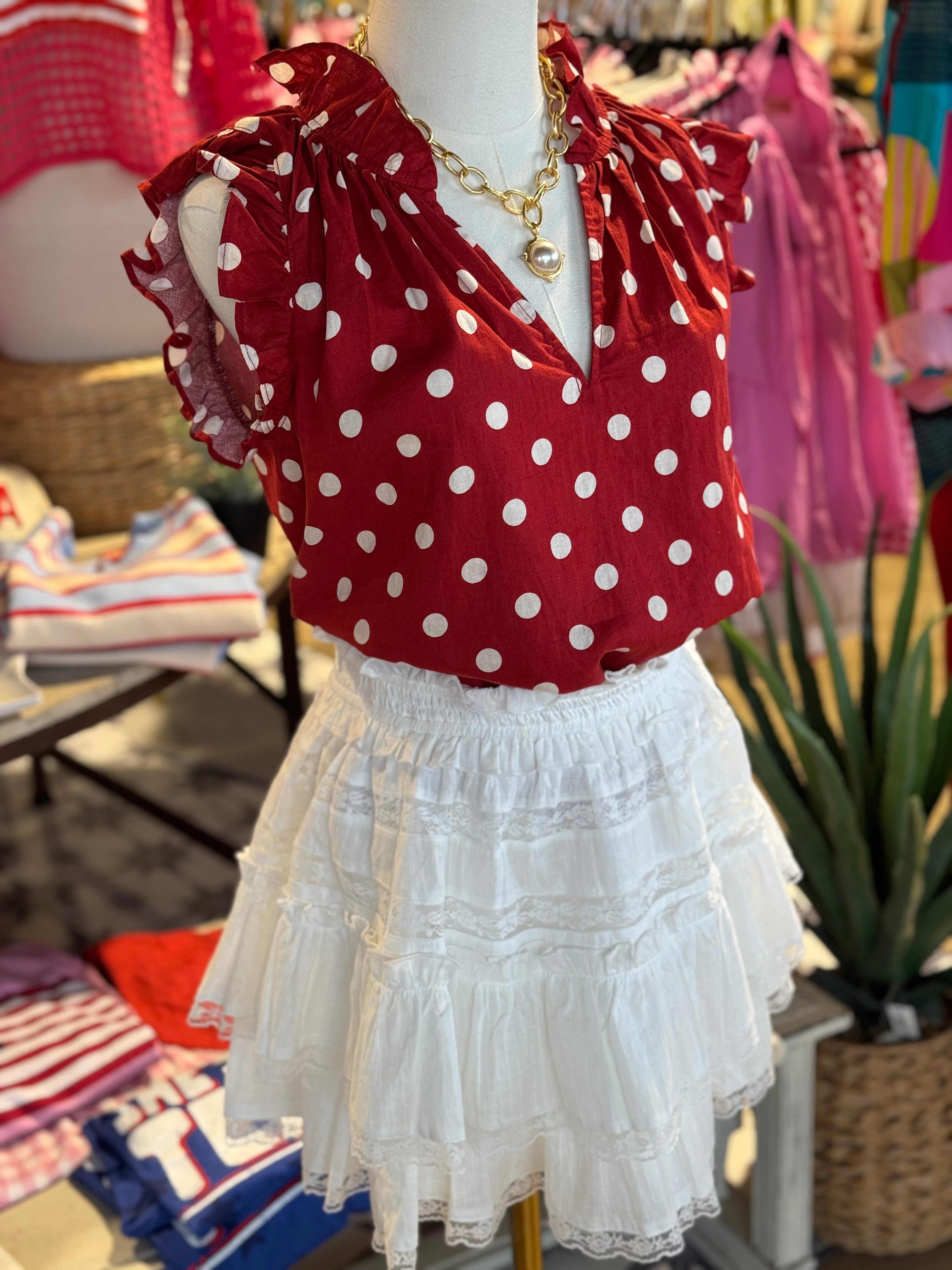 Mira Polkadot Top