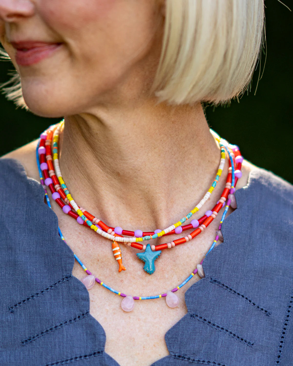 Fish Charm Necklace