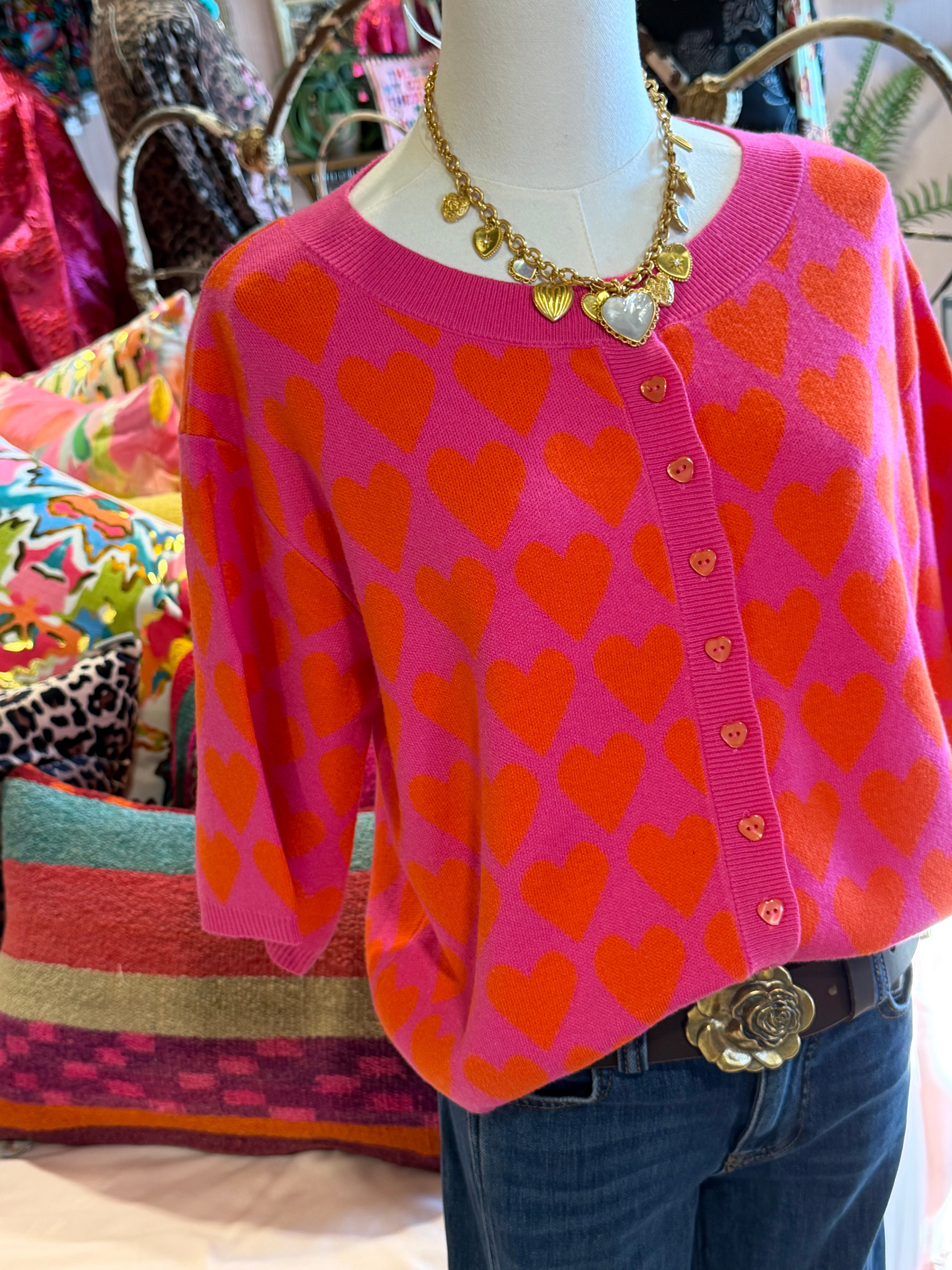Sweetheart Sweater/Cardigan