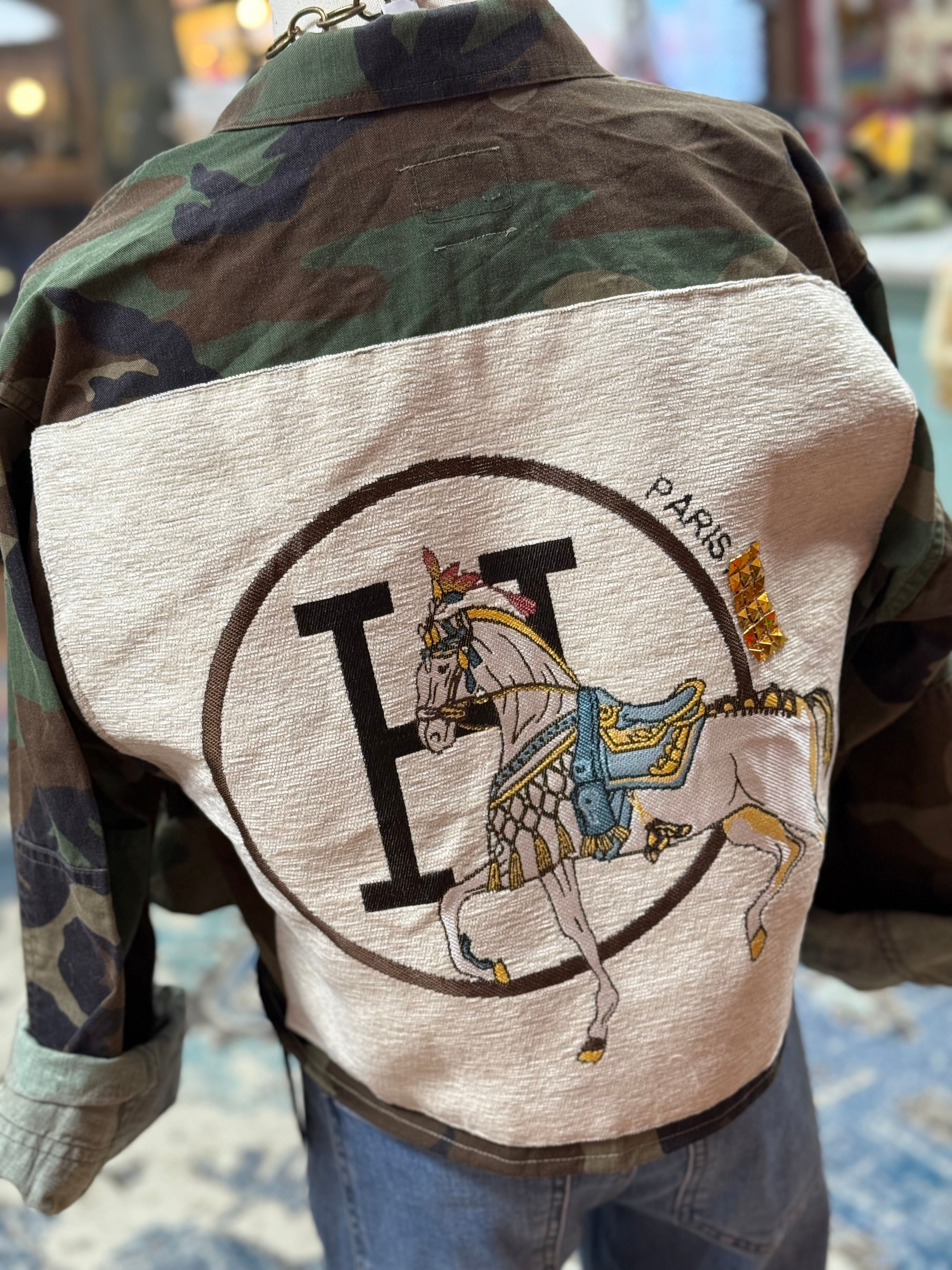 Camo H Patch Jacket