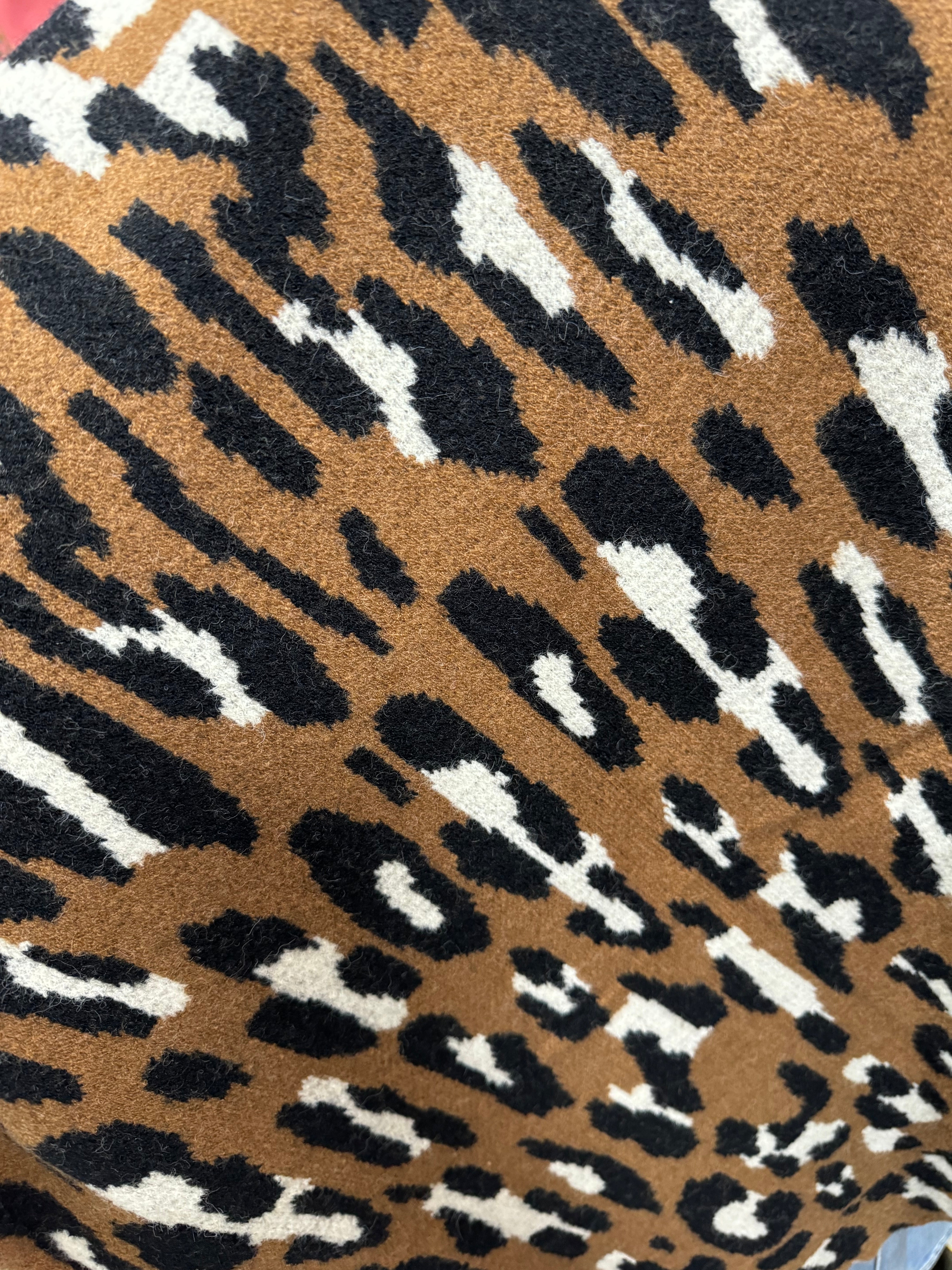 Leopard Ruana Cape