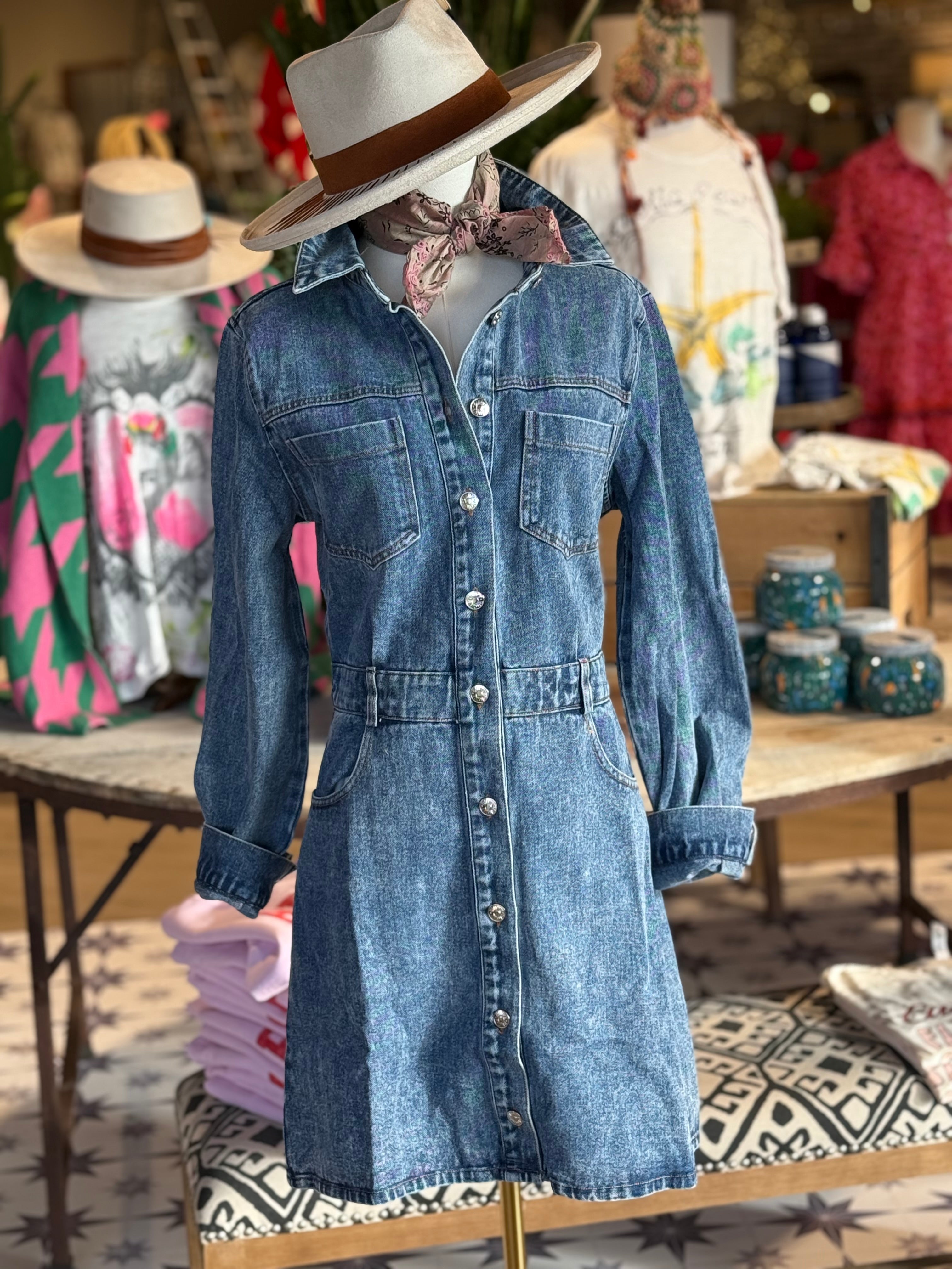 Cowgirl Denim Dress