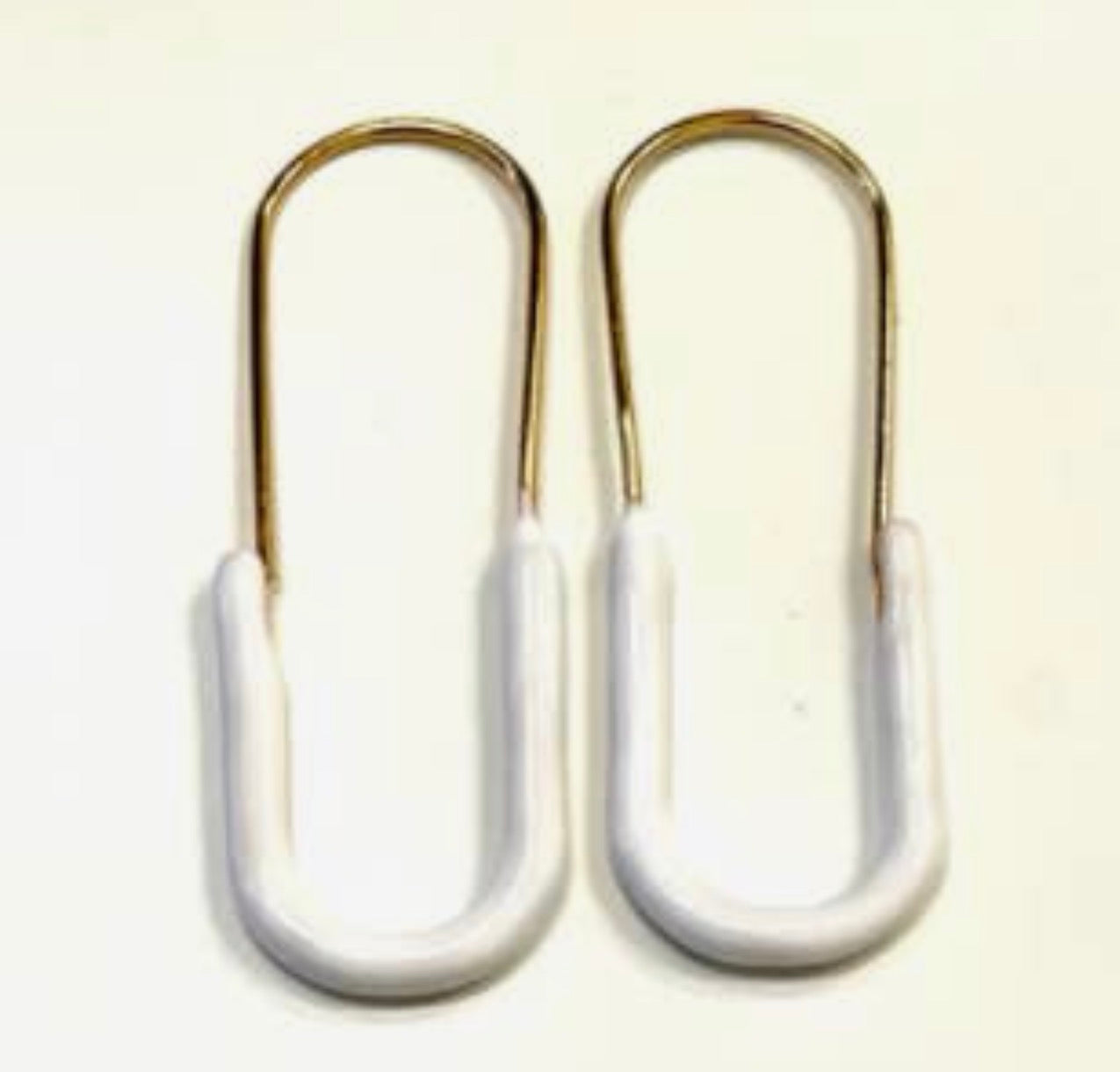 Paperclip Enamel Earring-Assorted