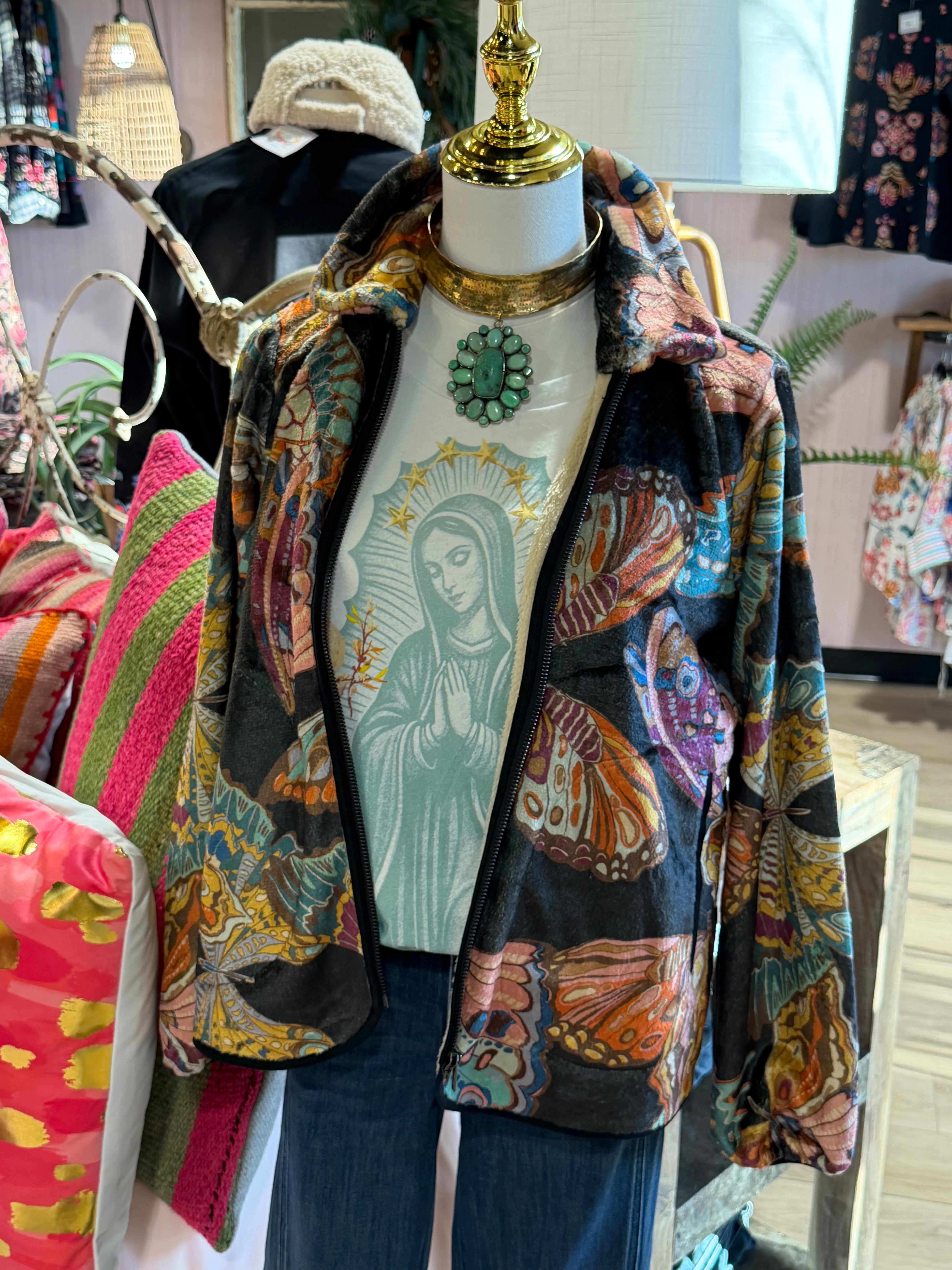 Butterfly Sherpa Jacket