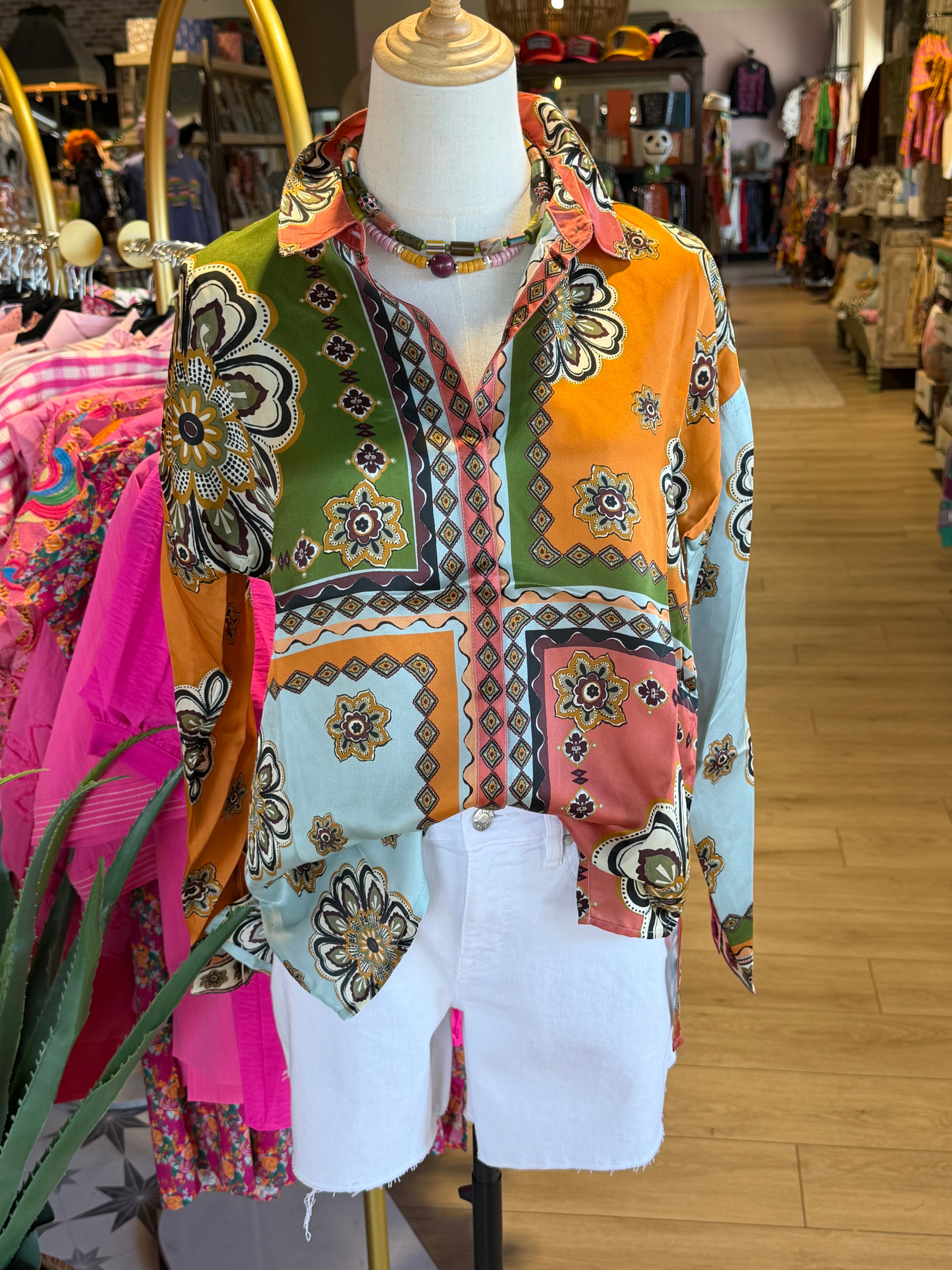 Kesia Button Up