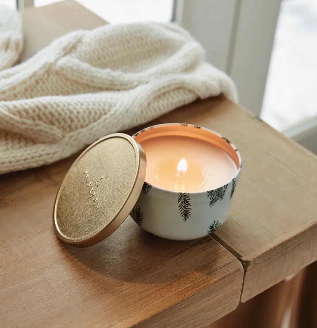 Frasier Fir Candle Tin