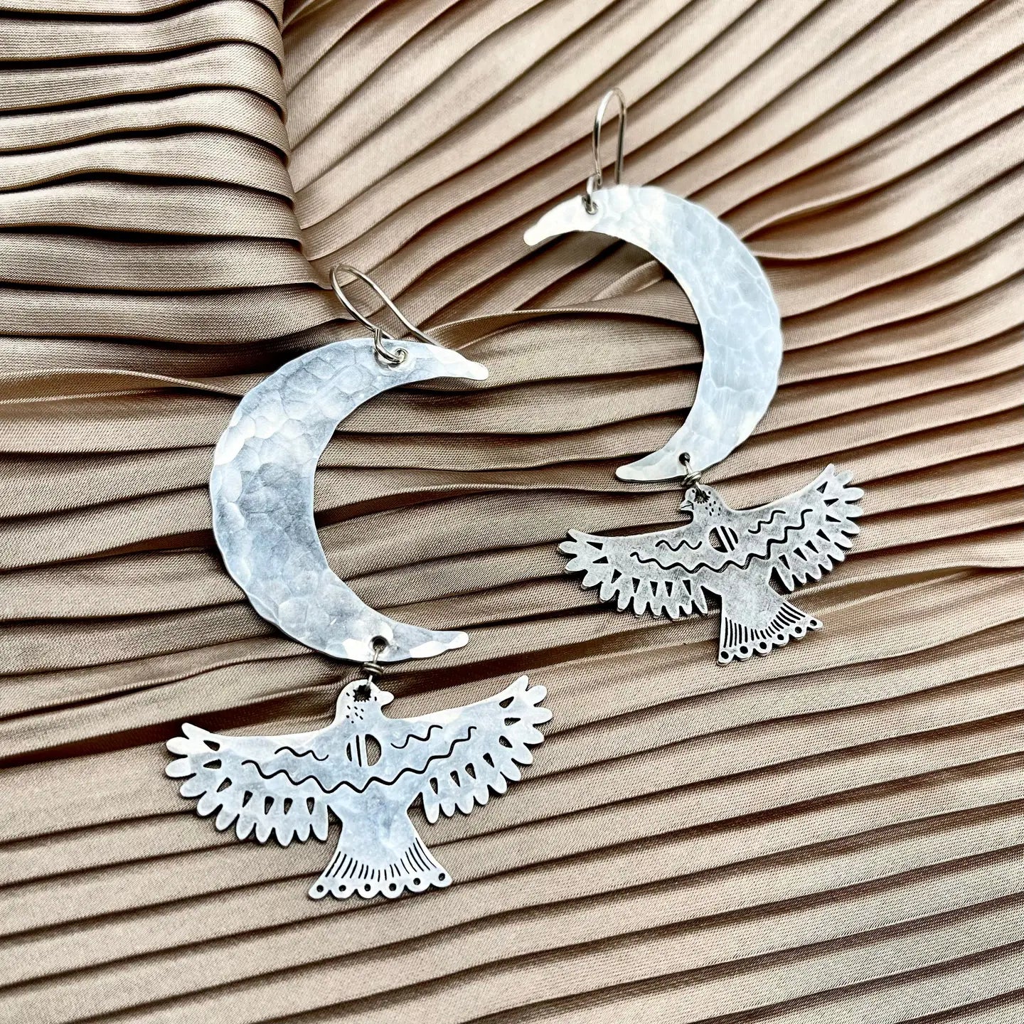 Moonlight Thunderbird Earring