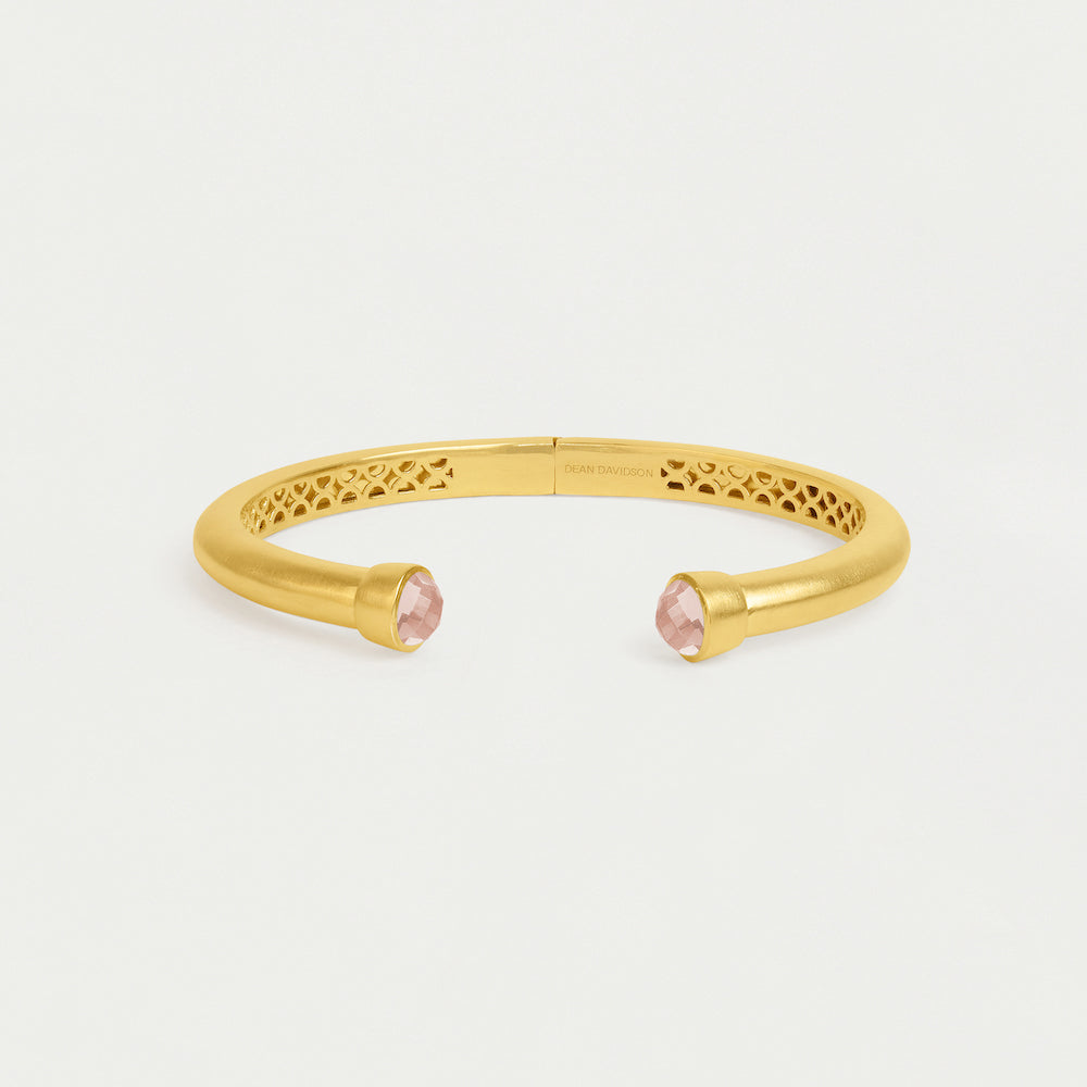 Morganite Knockout Cuff
