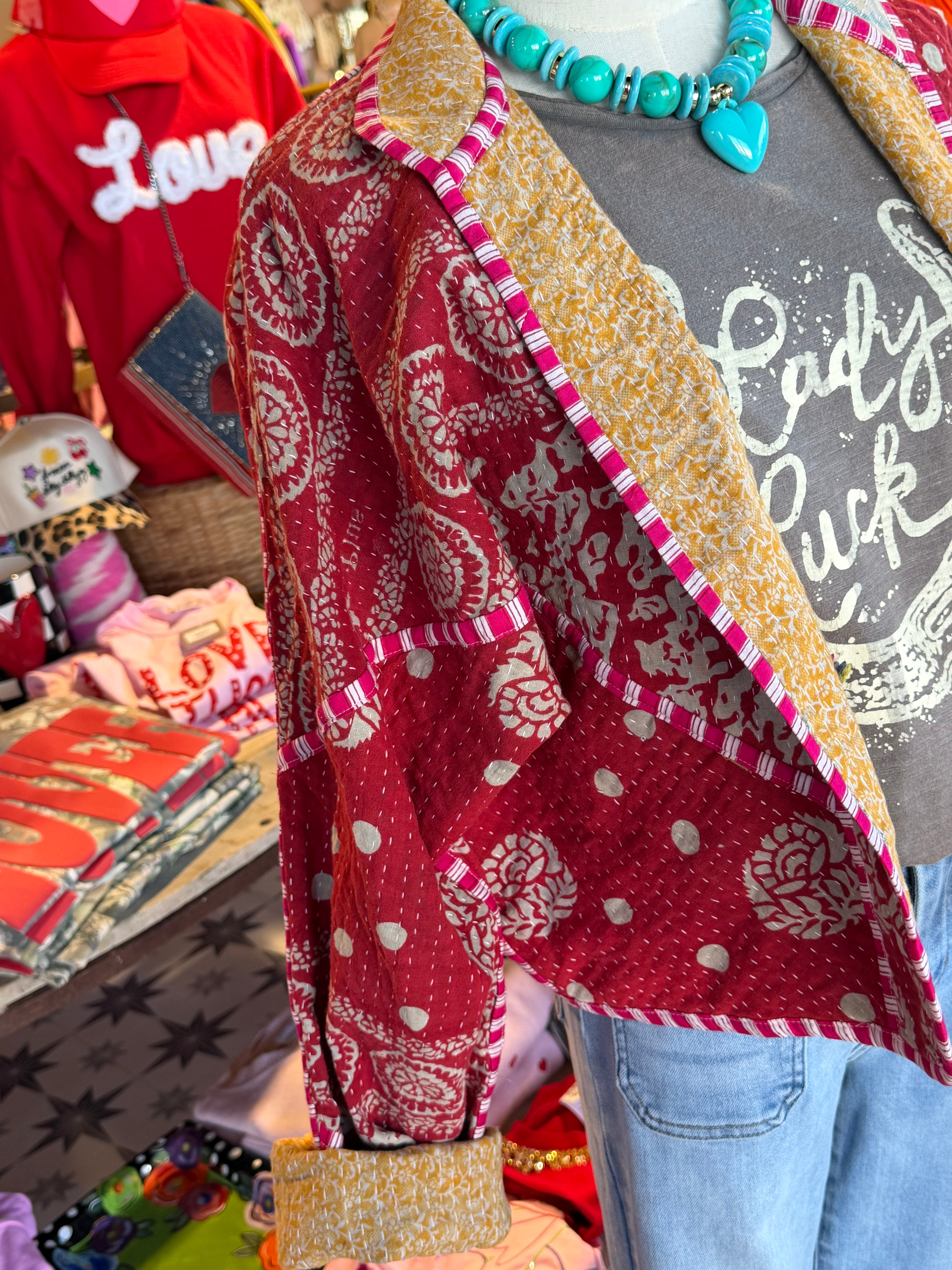 Kantha Quilted Jacket