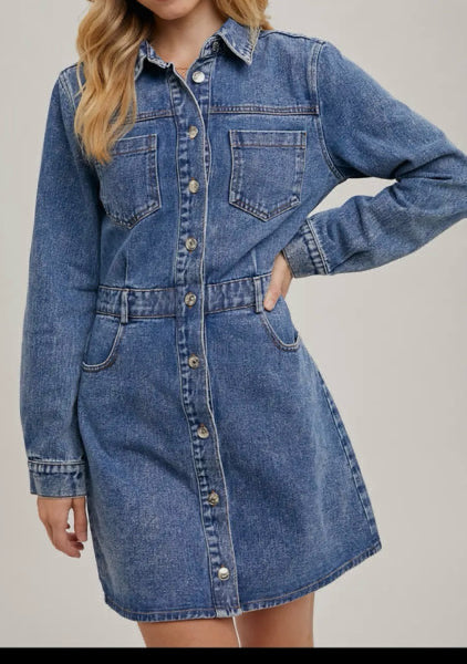 Cowgirl Denim Dress