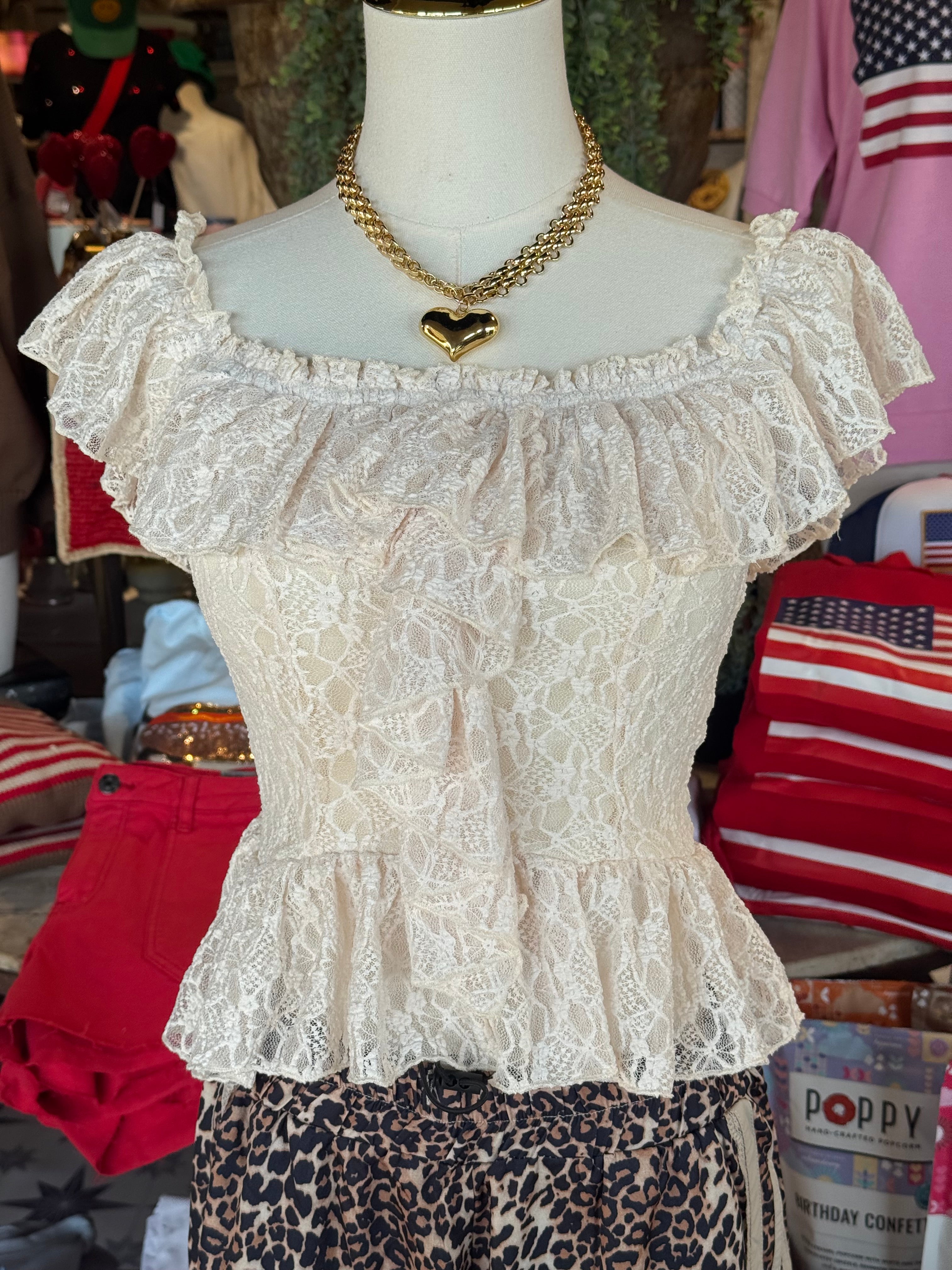 Victoria Lace Top