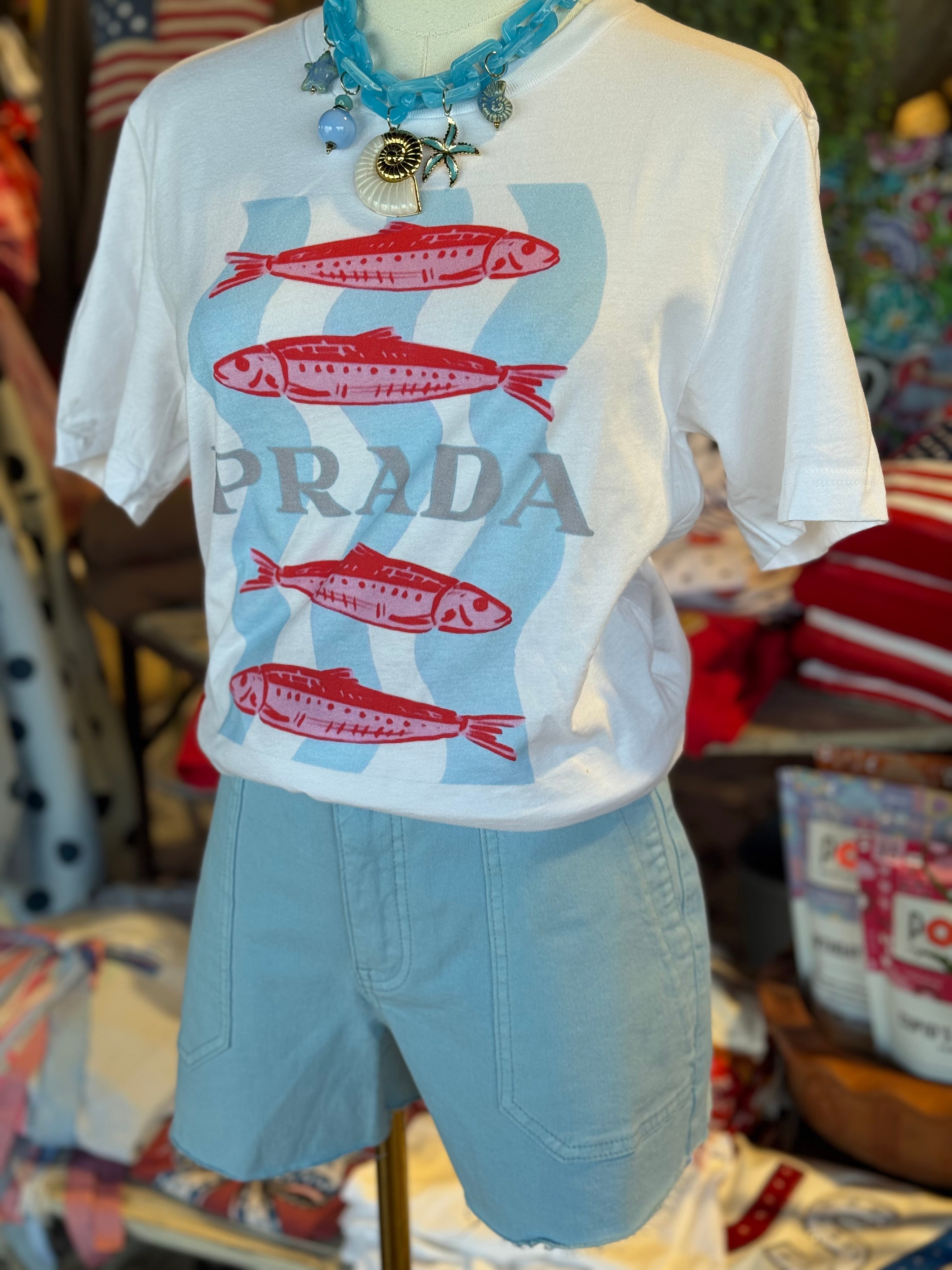 Prada Fish Tee
